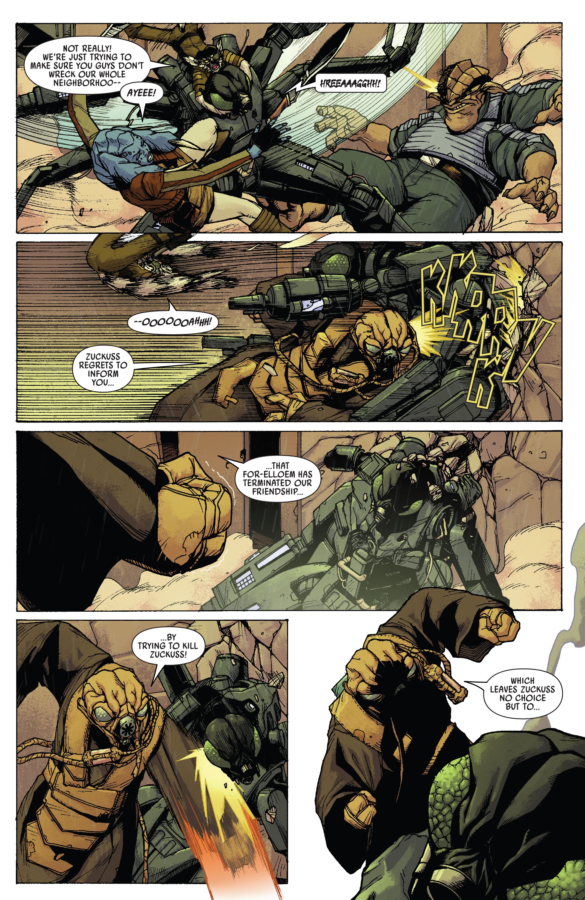 Read online Star Wars: War Of The Bounty Hunters - 4-Lom & Zuckuss comic -  Issue # Full - 23