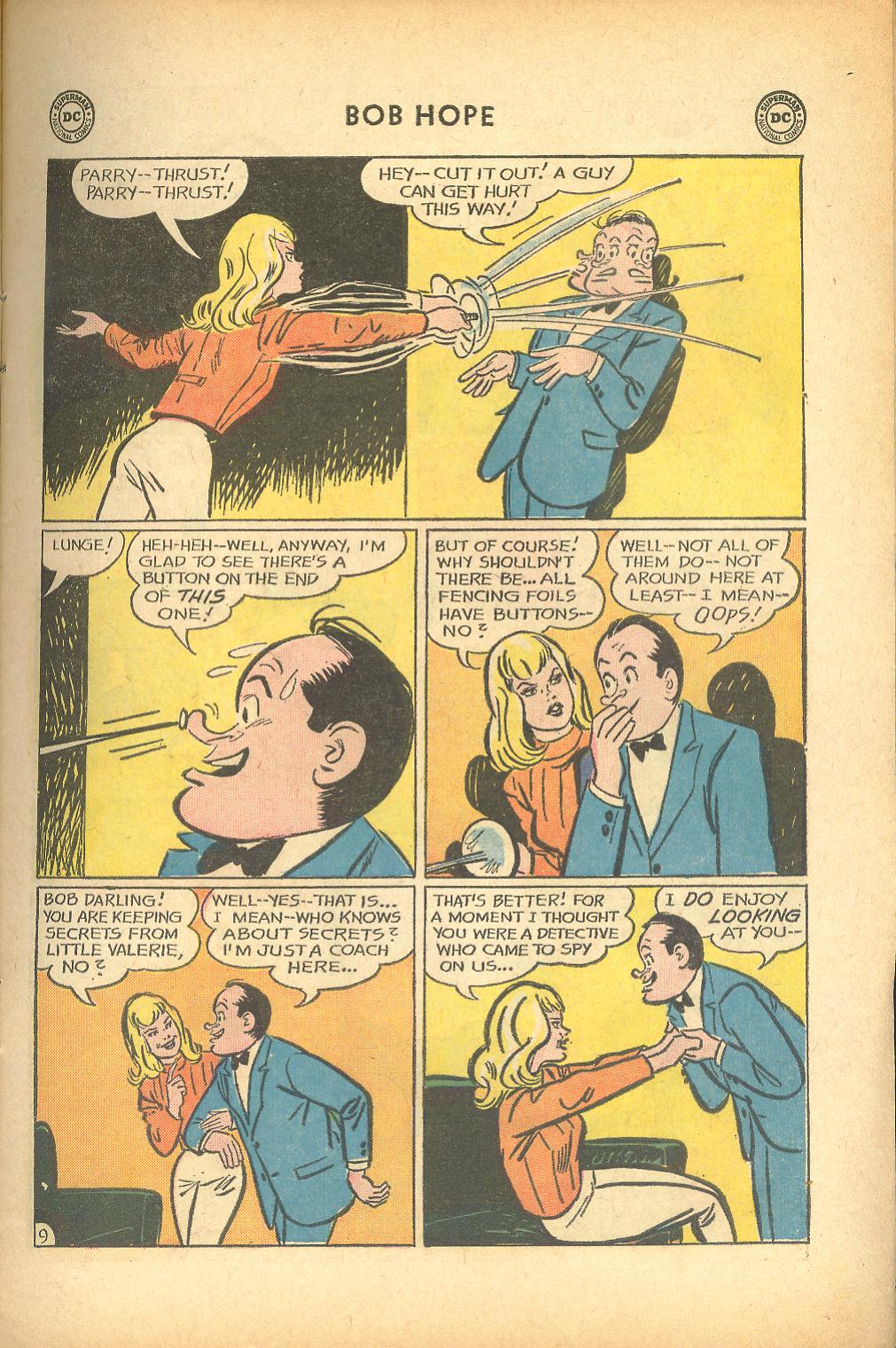 Read online The Adventures of Bob Hope comic -  Issue #84 - 11