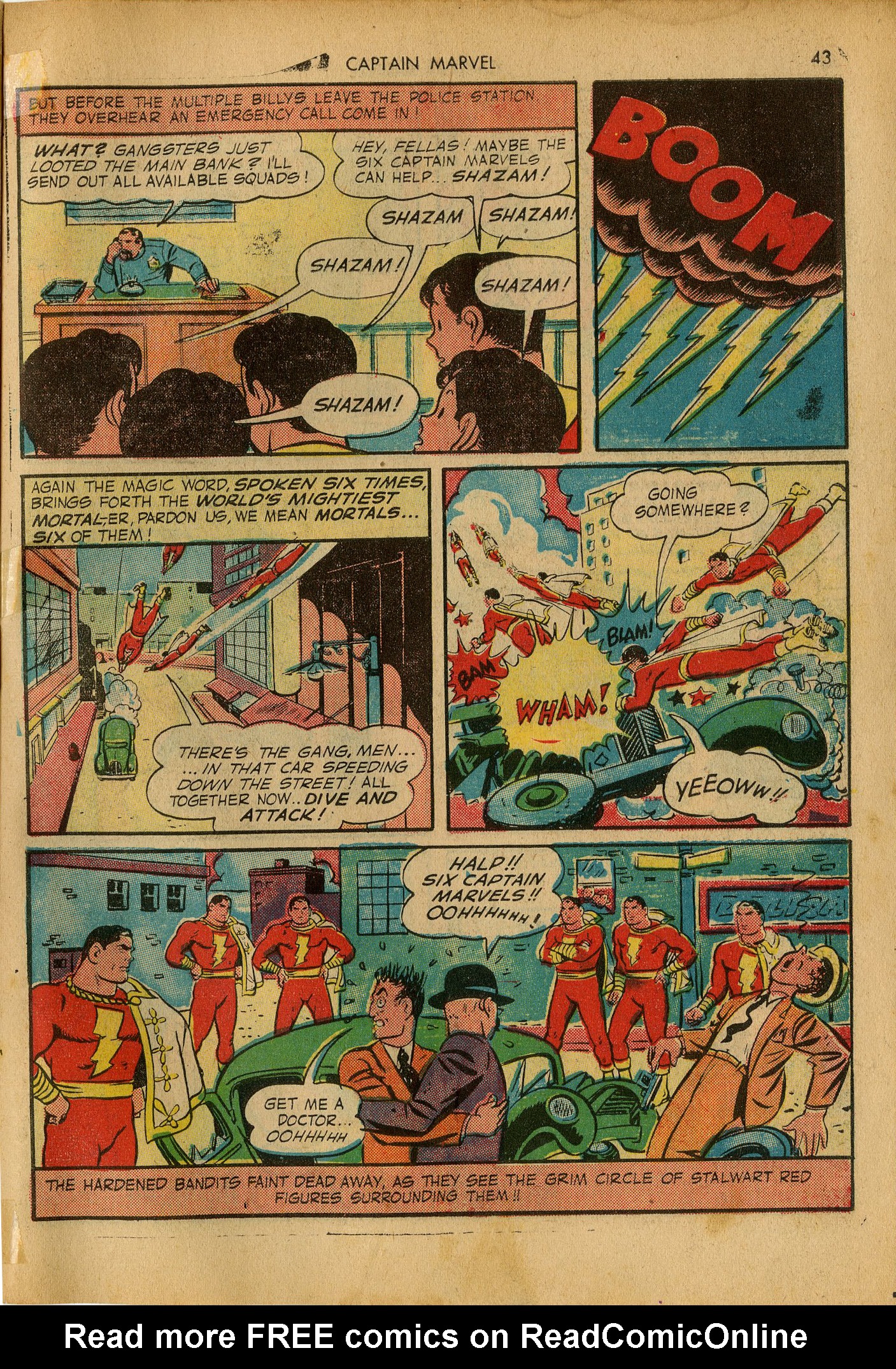 Read online Captain Marvel Adventures comic -  Issue #25 - 43