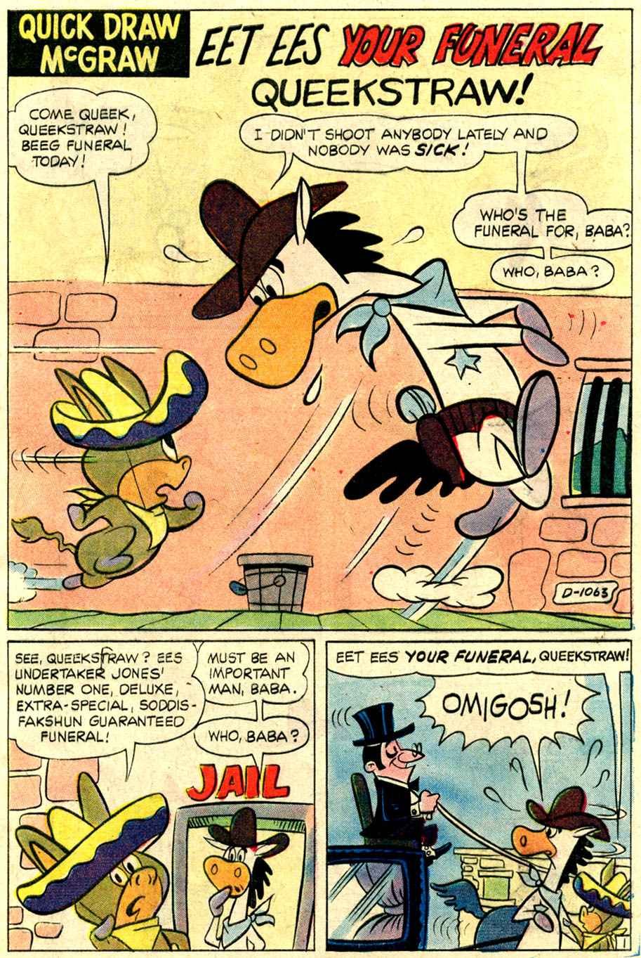 Read online Quick Draw McGraw comic -  Issue #3 - 7