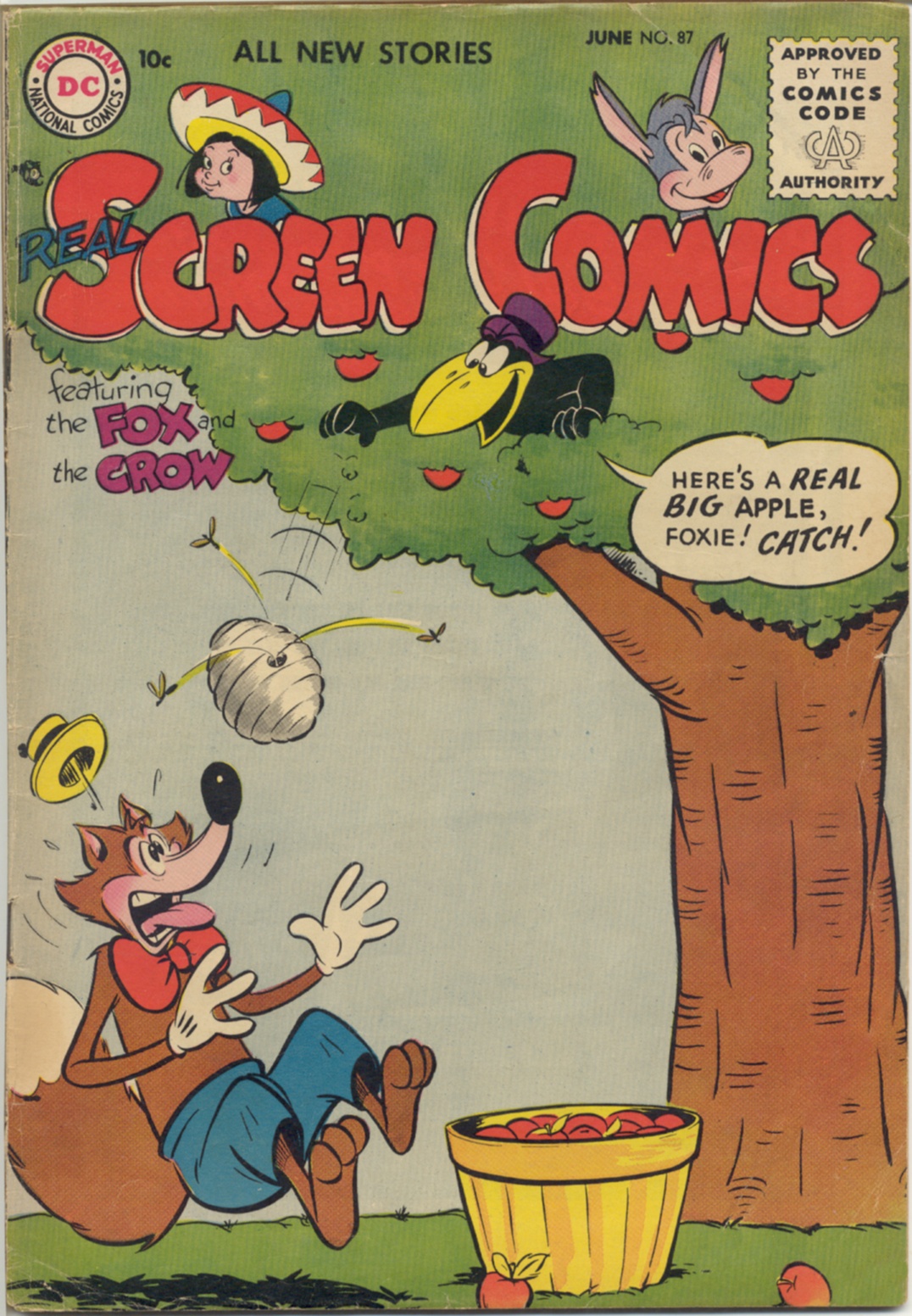 Read online Real Screen Comics comic -  Issue #87 - 1