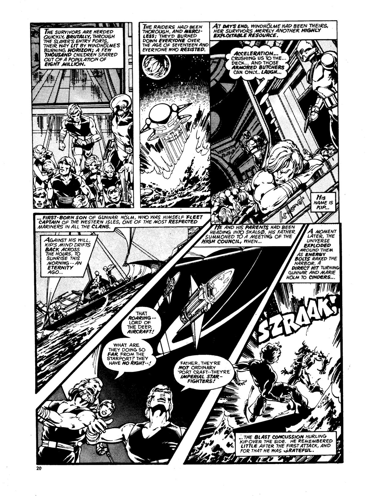 Read online Star Wars Weekly comic -  Issue #15 - 20