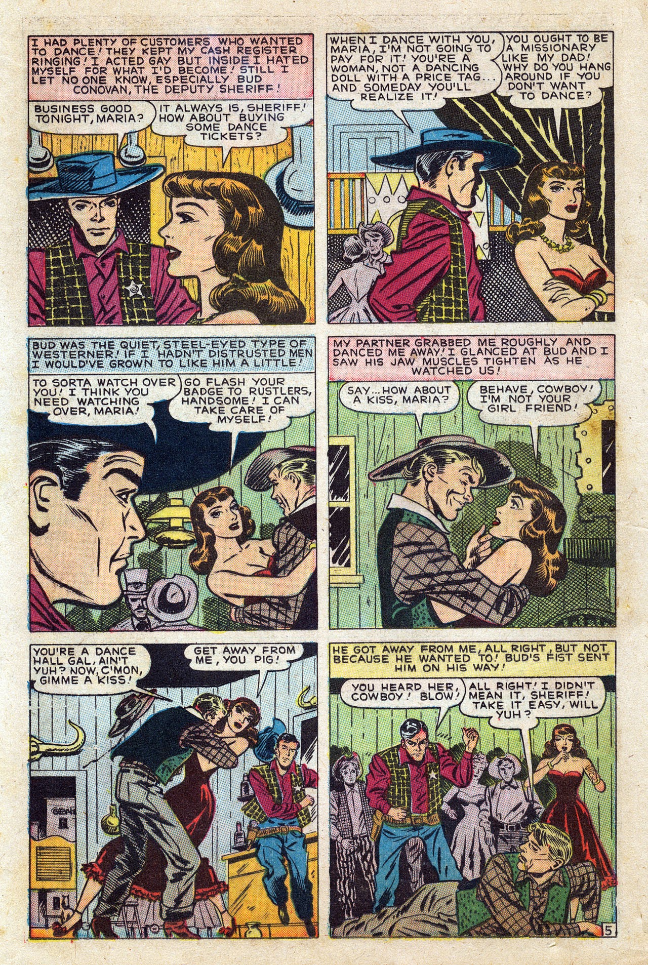 Read online Western Life Romances comic -  Issue #1 - 18