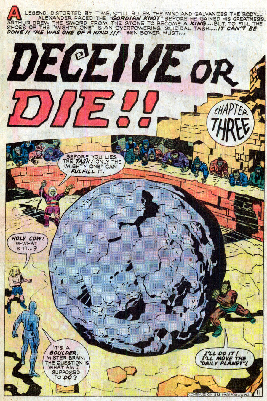 Read online Kamandi, The Last Boy On Earth comic -  Issue #29 - 13