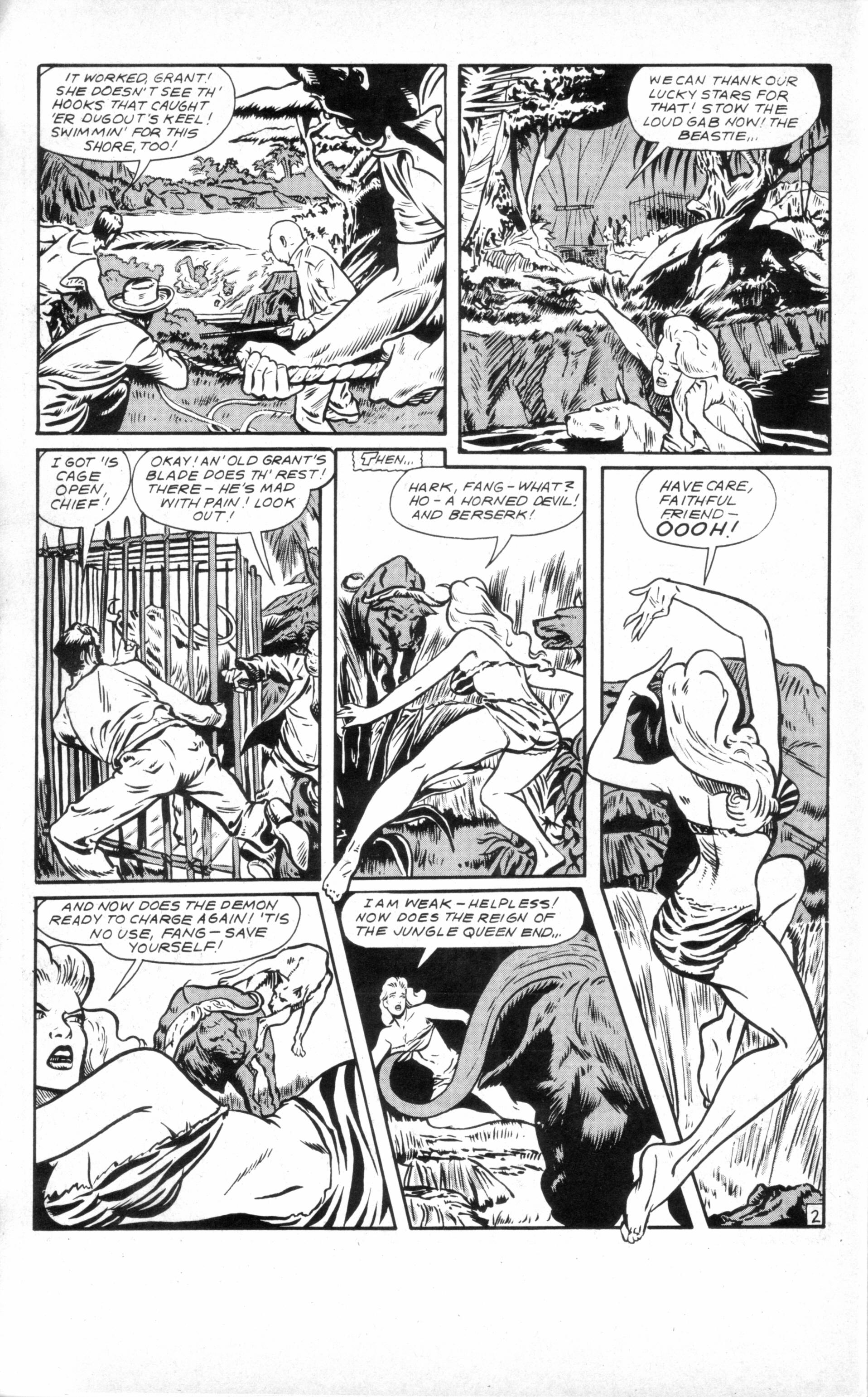 Read online Jungle Girls (1988) comic -  Issue #7 - 14