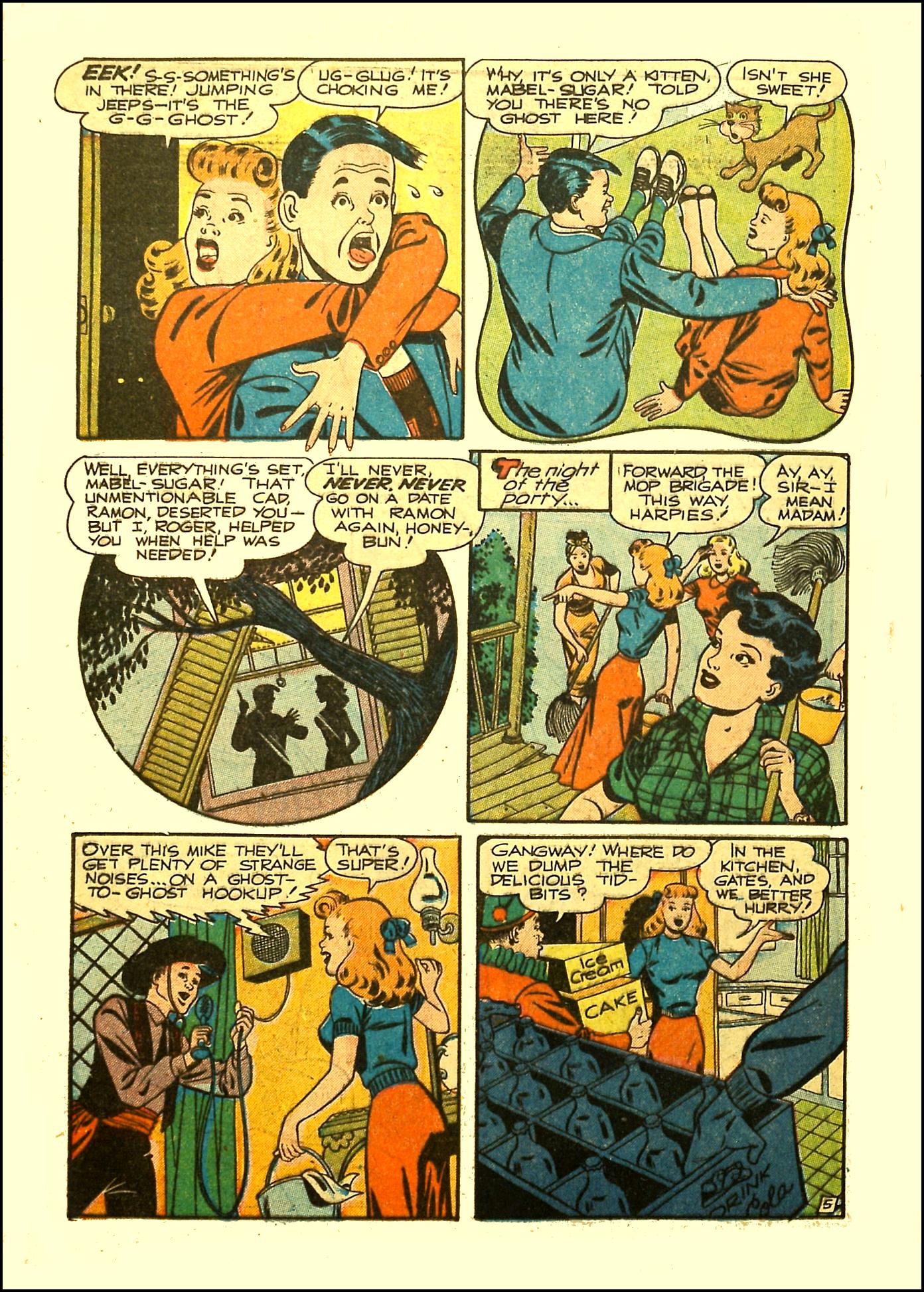 Read online Exciting Comics comic -  Issue #64 - 28