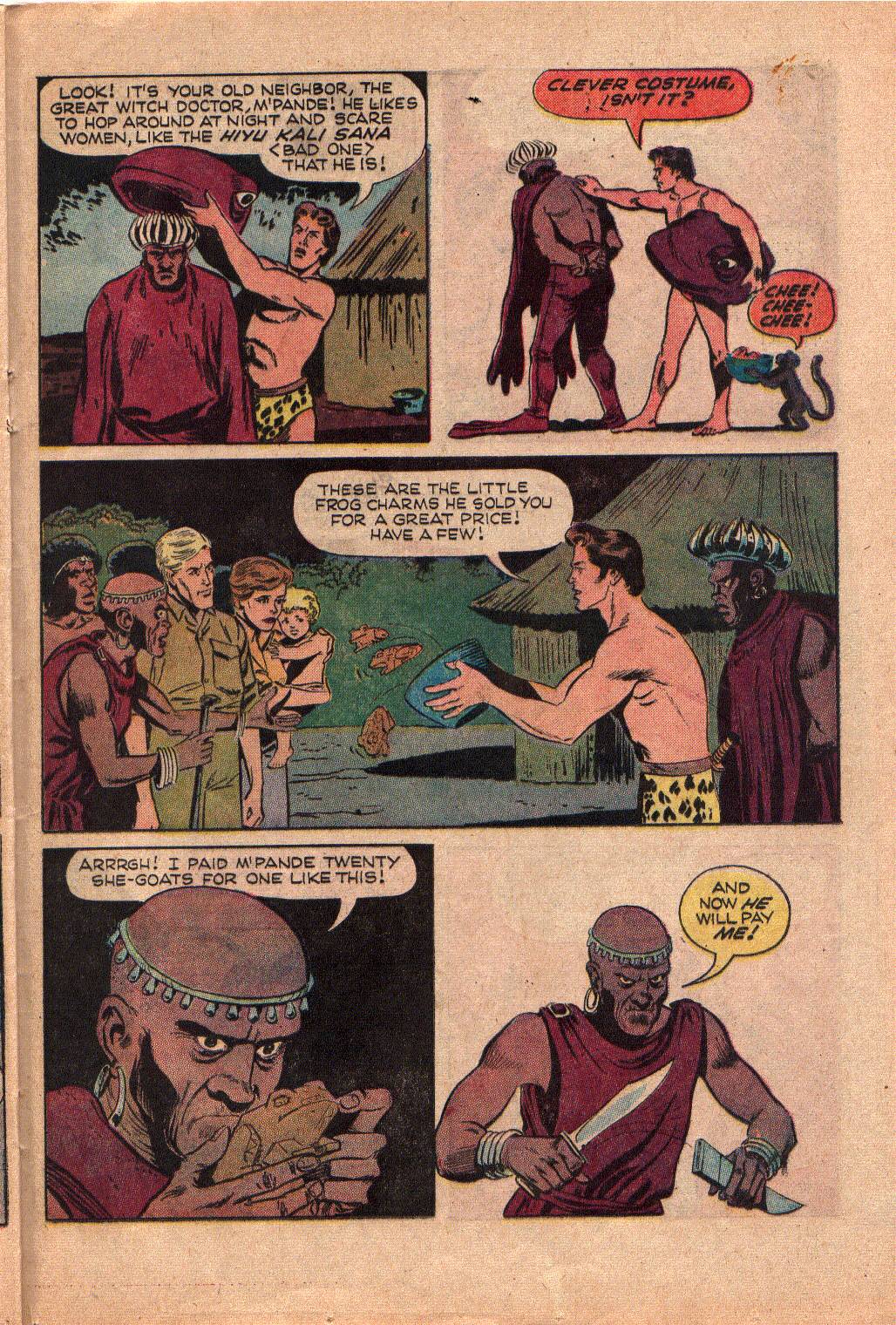 Read online Korak, Son of Tarzan (1964) comic -  Issue #23 - 21