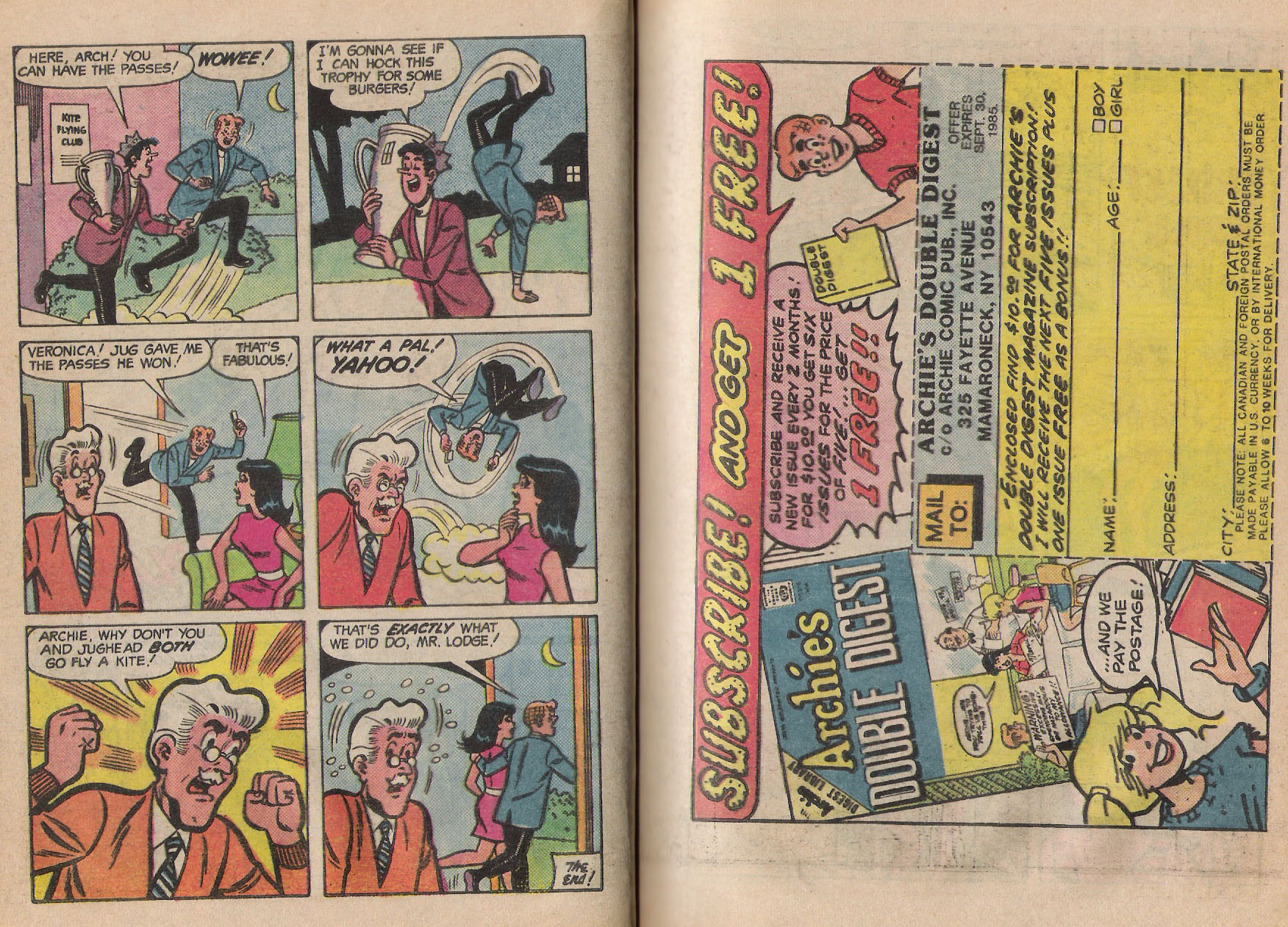Read online Archie Digest Magazine comic -  Issue #73 - 27