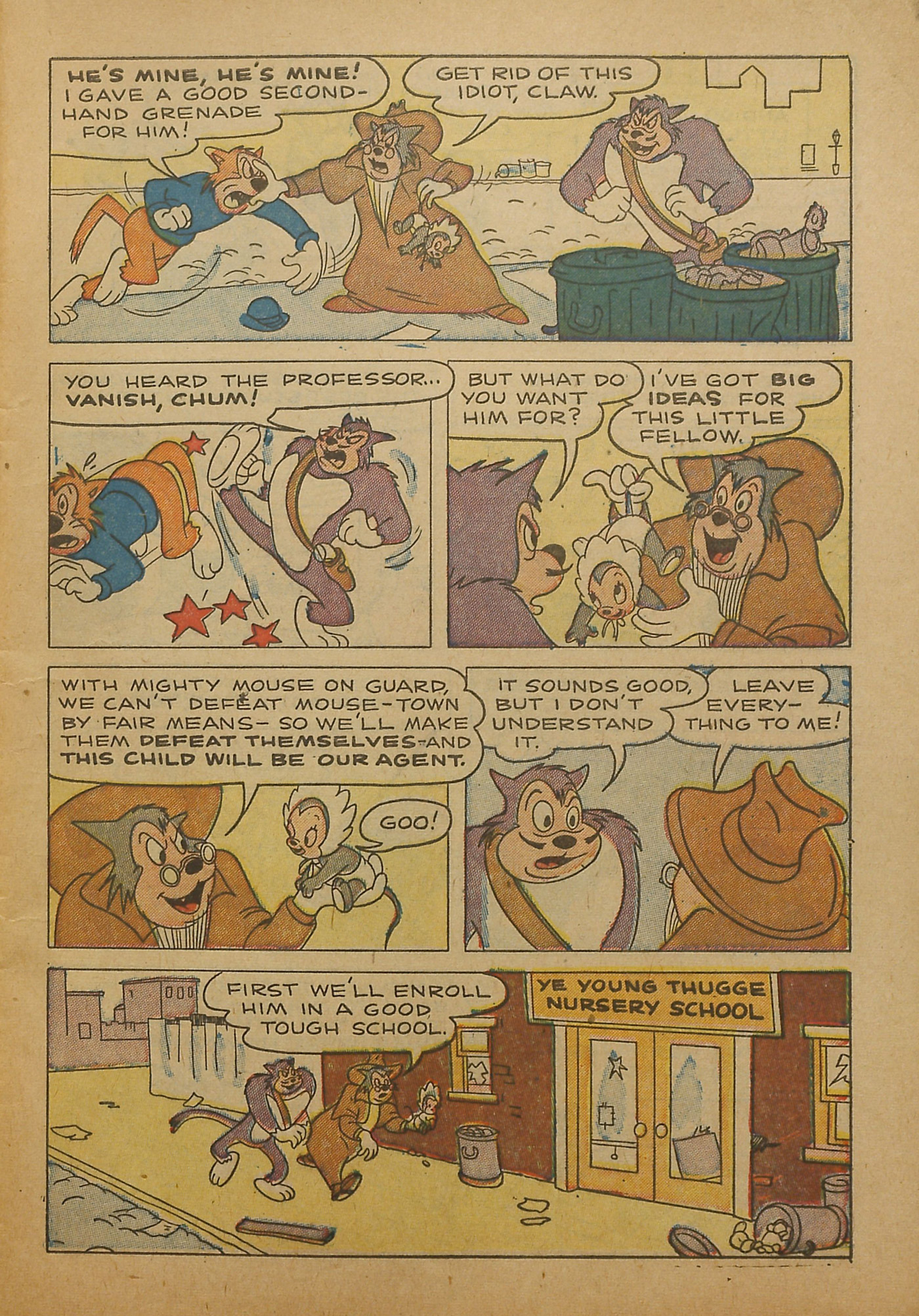 Read online Paul Terry's Mighty Mouse Comics comic -  Issue #40 - 5