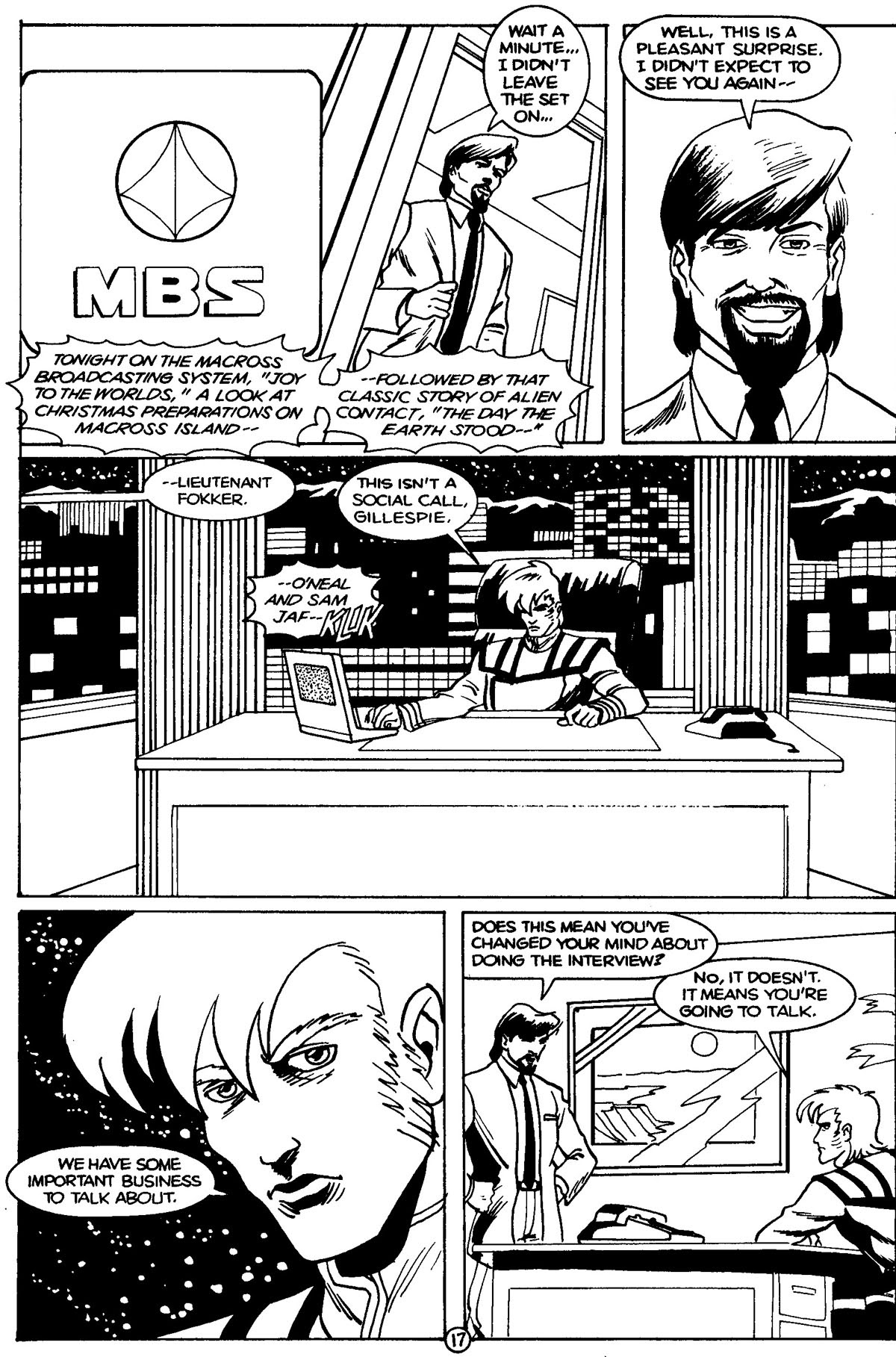 Read online Robotech: Return to Macross comic -  Issue #7 - 22