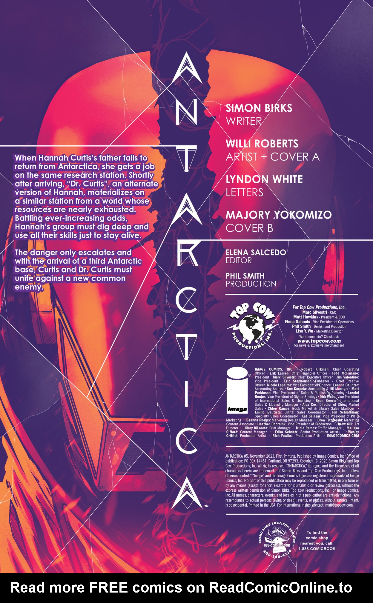 Read online Antarctica comic -  Issue #5 - 2