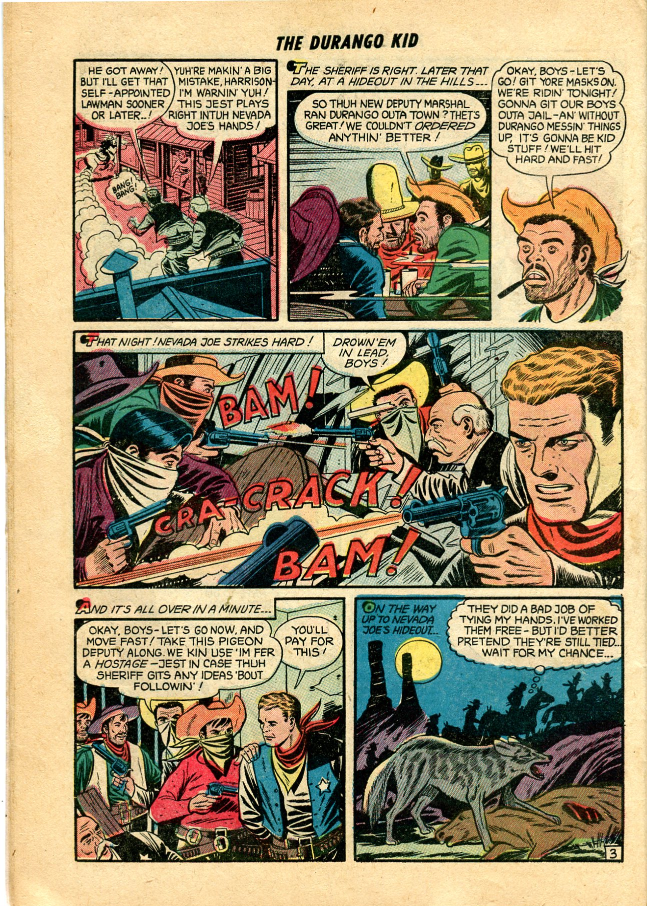 Read online Charles Starrett as The Durango Kid comic -  Issue #22 - 30