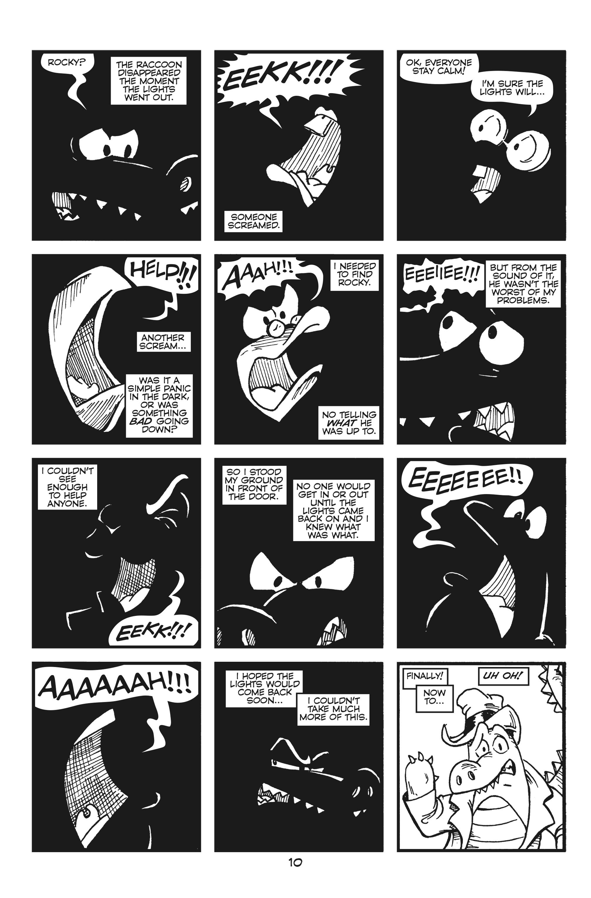 Read online Charlie Croc: Private Eye comic -  Issue #3 - 12