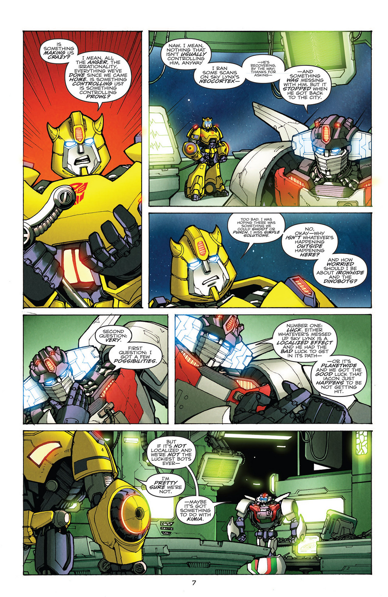 Read online Transformers: Robots In Disguise (2012) comic -  Issue #9 - 10