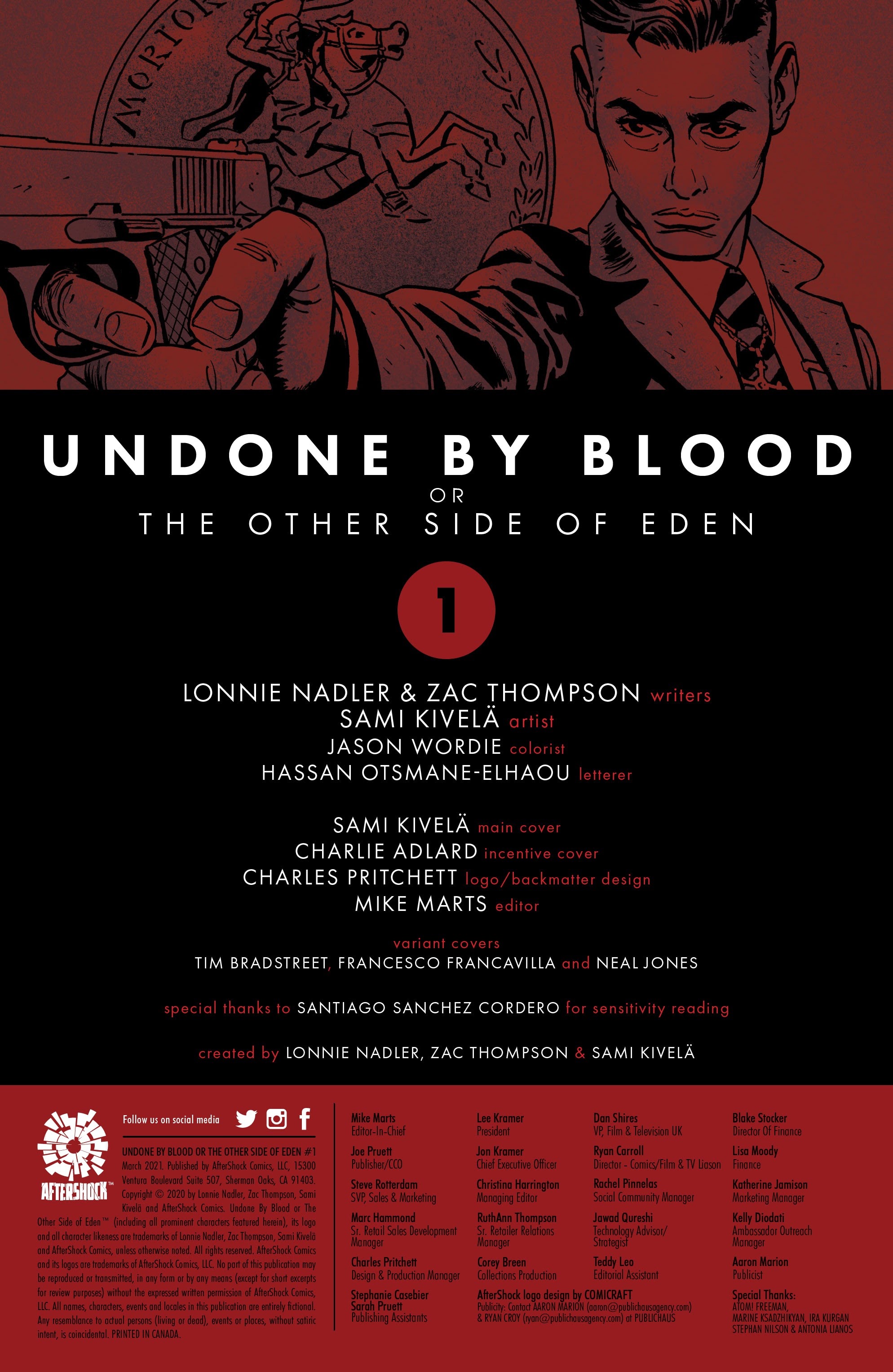 Read online Undone By Blood (2021) comic -  Issue #1 - 2
