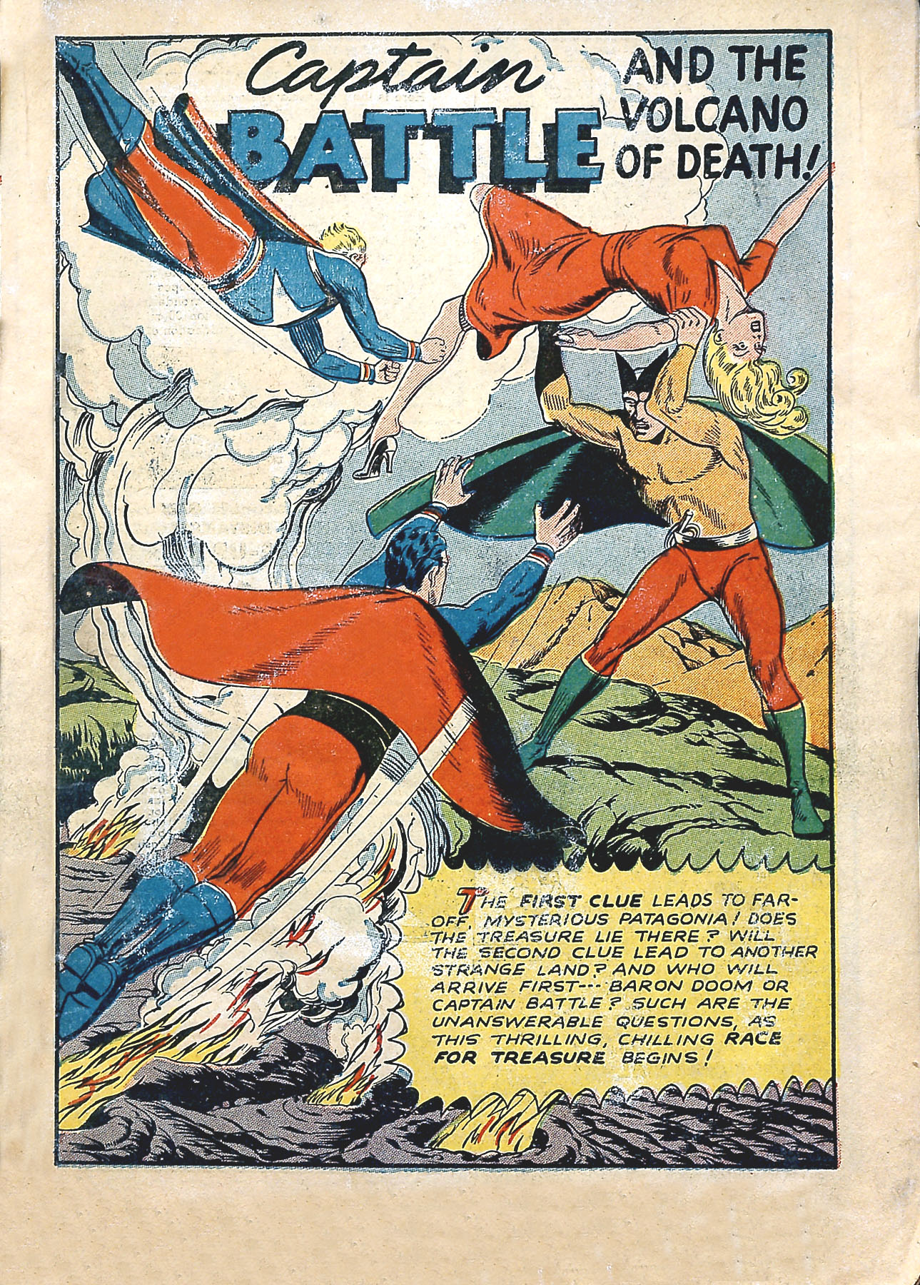 Read online Captain Battle Comics comic -  Issue #3 - 4