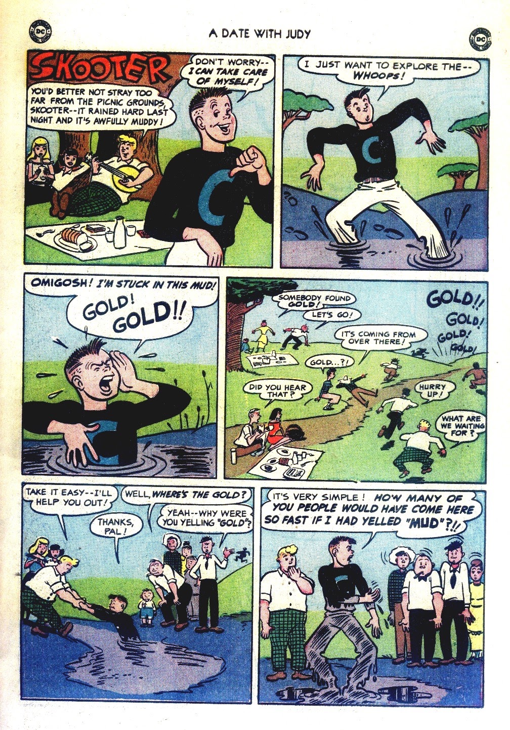 Read online A Date with Judy comic -  Issue #15 - 41