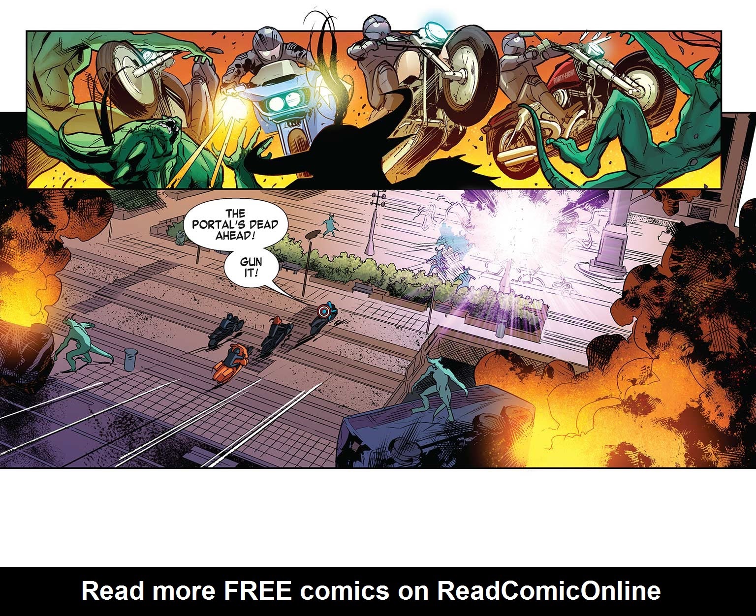 Read online Captain America Featuring Road Force comic -  Issue # Full - 23