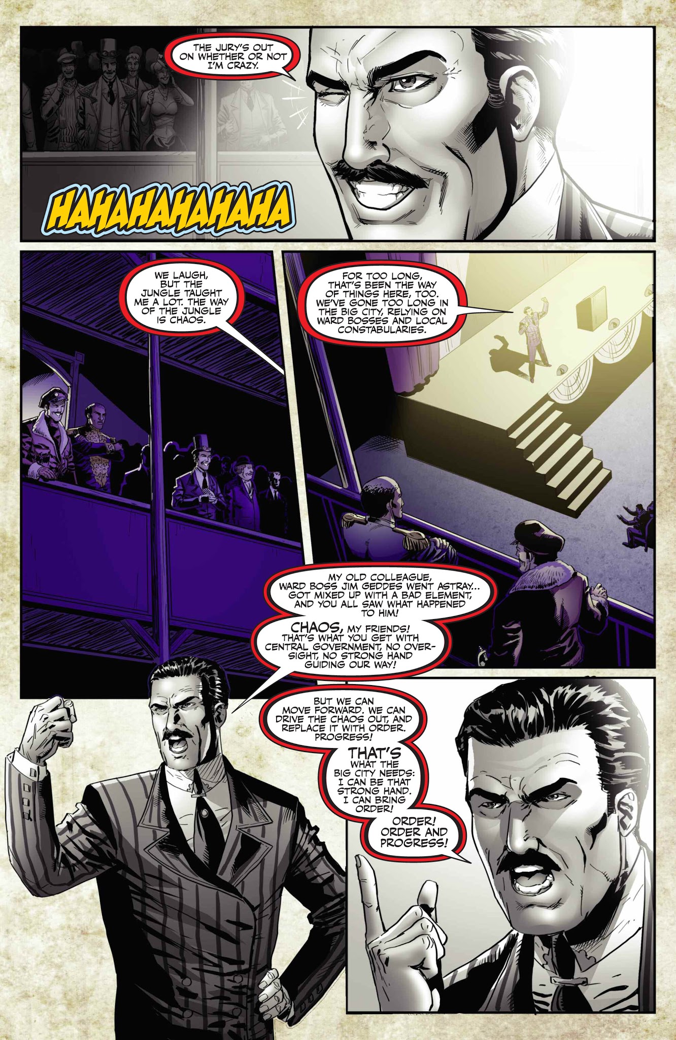 Read online Legenderry: Vampirella comic -  Issue #4 - 7