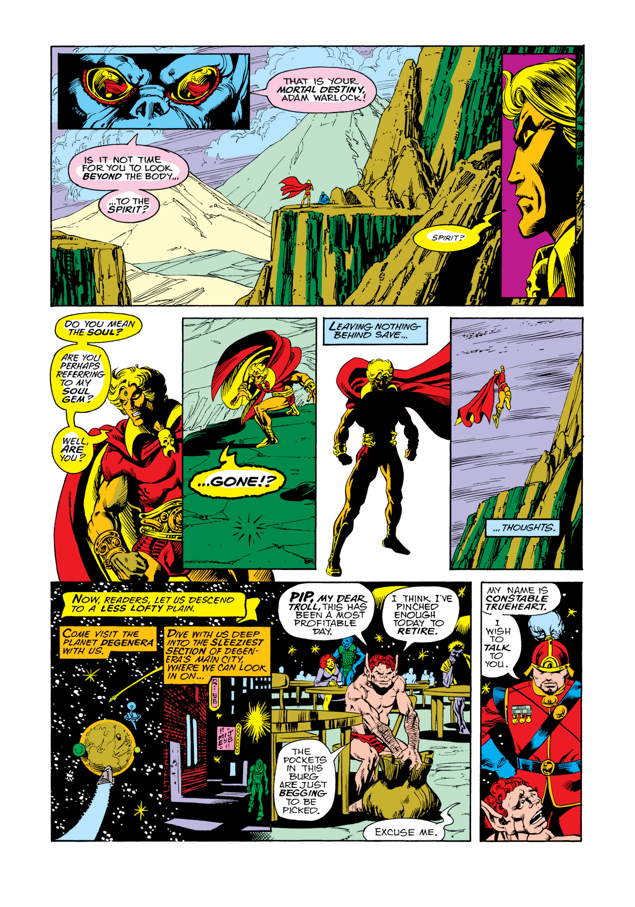 Read online Marvel Masterworks: Warlock comic -  Issue # TPB 2 (Part 3) - 10