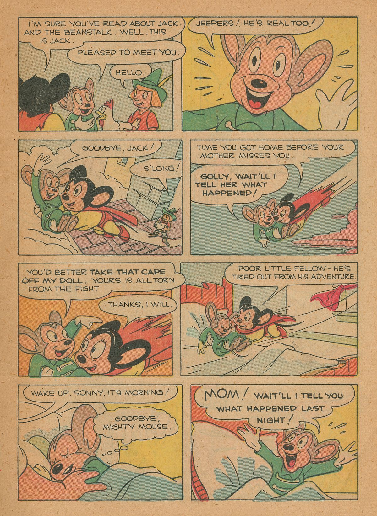 Read online Paul Terry's Mighty Mouse Comics comic -  Issue #24 - 9