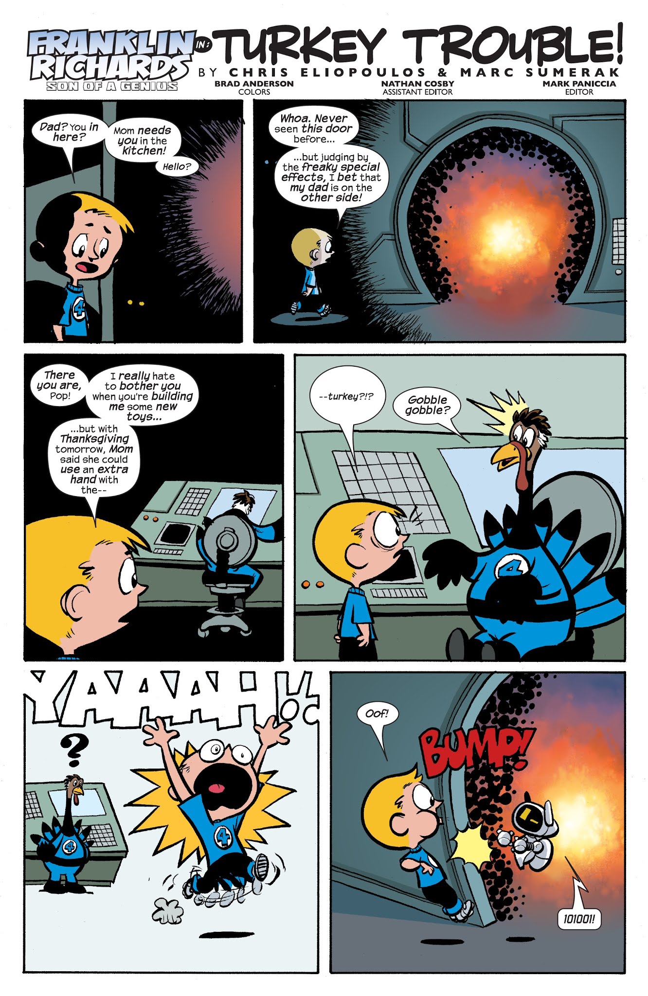 Read online Franklin Richards: A Fantastic Year comic -  Issue # TPB - 96