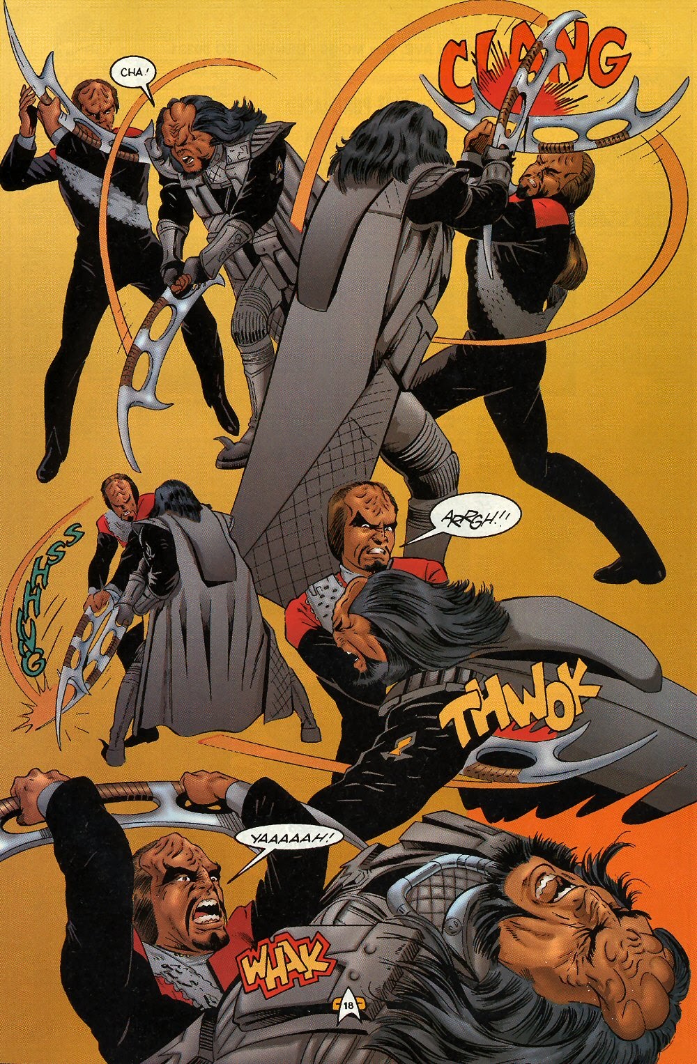 Read online Star Trek: Deep Space Nine: Worf Special comic -  Issue # Full - 24