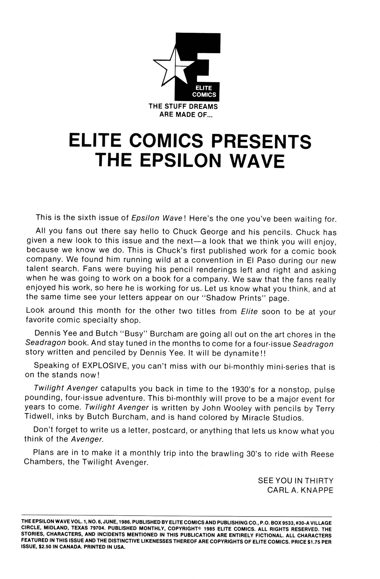 Read online The Epsilon Wave comic -  Issue #6 - 2