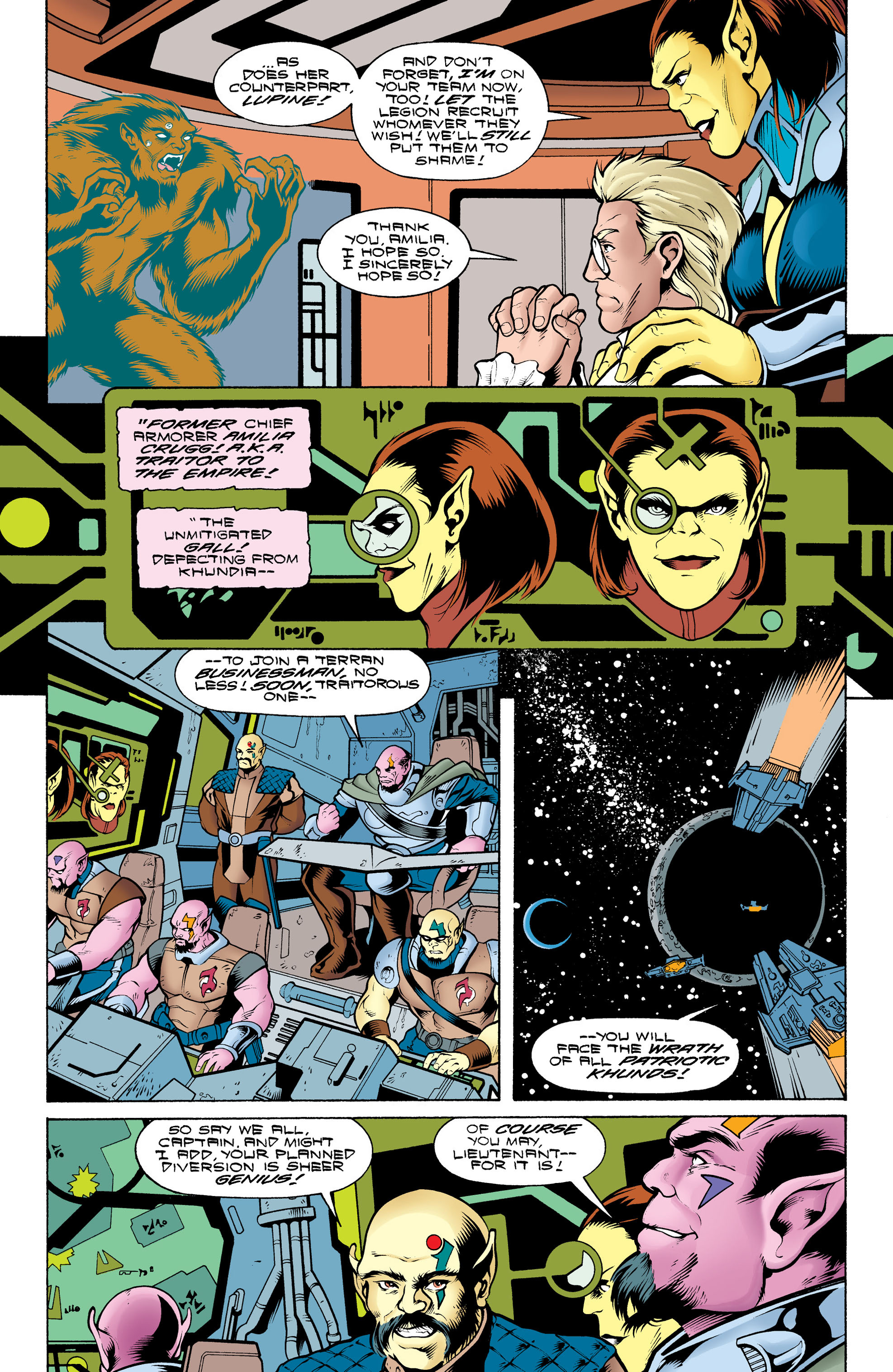Read online Legionnaires comic -  Issue #69 - 4
