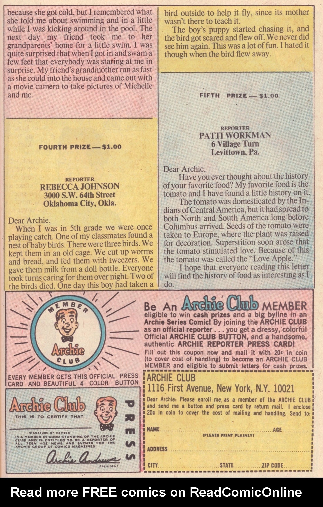 Read online Jughead's Jokes comic -  Issue #9 - 37