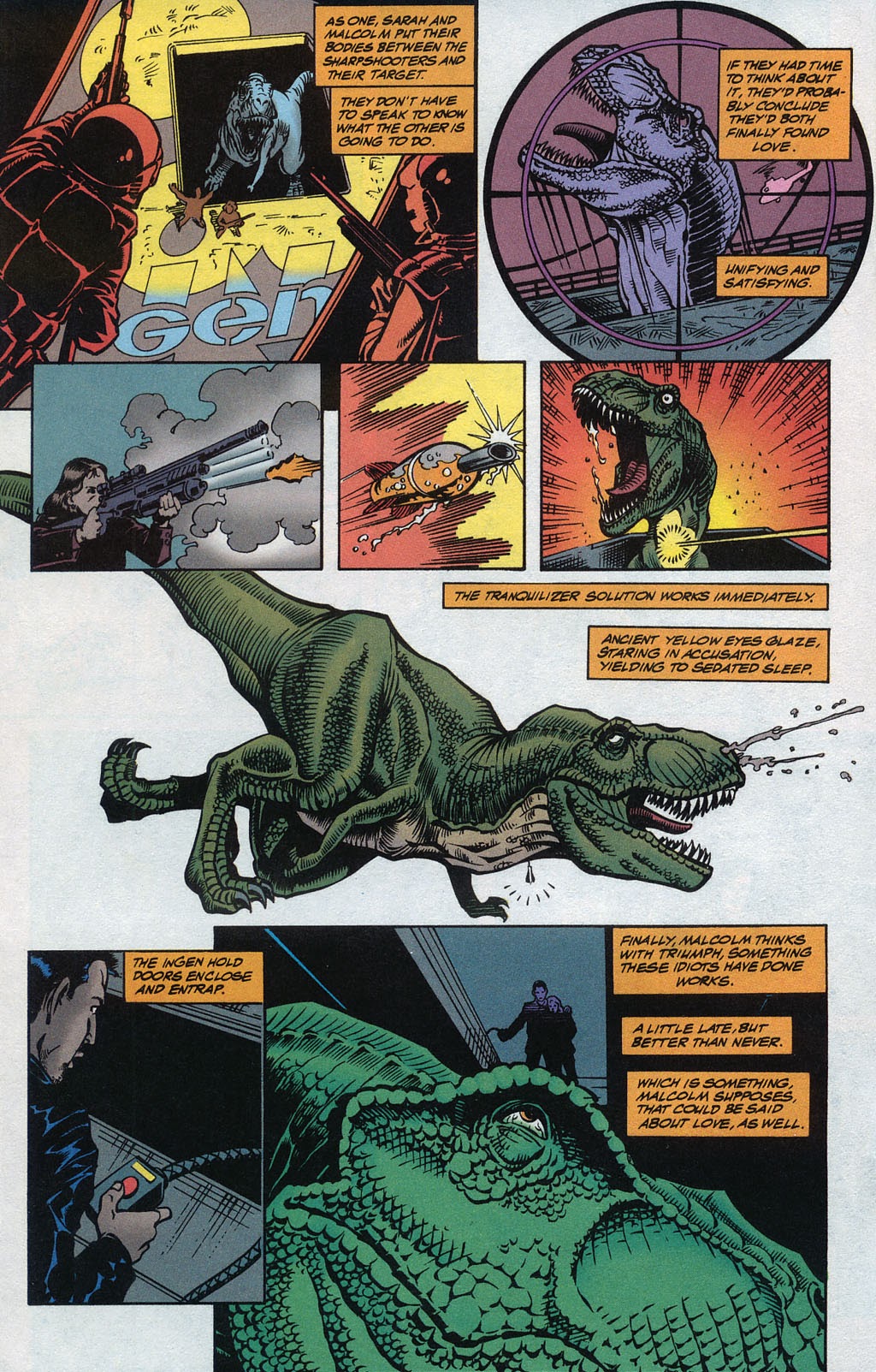 Read online The Lost World: Jurassic Park comic -  Issue #4 - 22