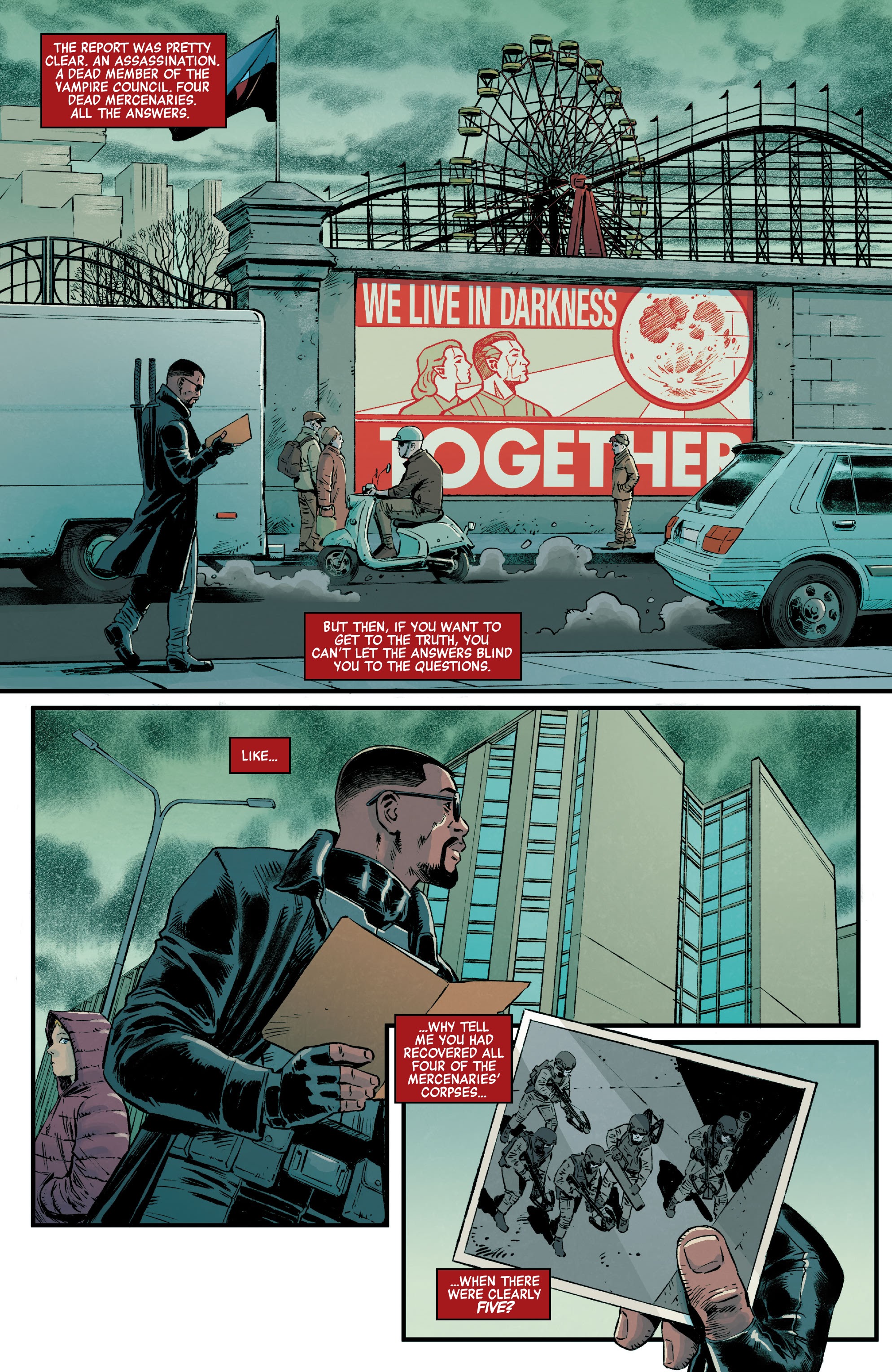 Read online Blade: Vampire Nation comic -  Issue #1 - 16