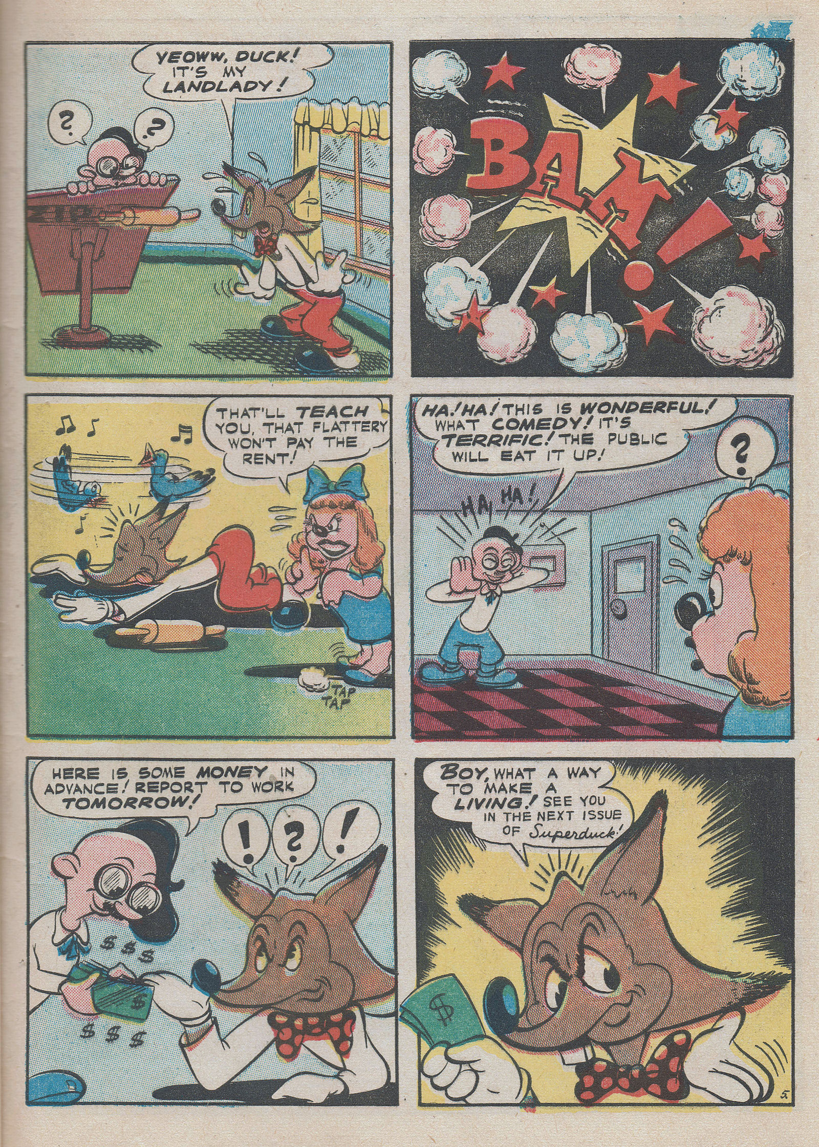 Read online Super Duck Comics comic -  Issue #1 - 43