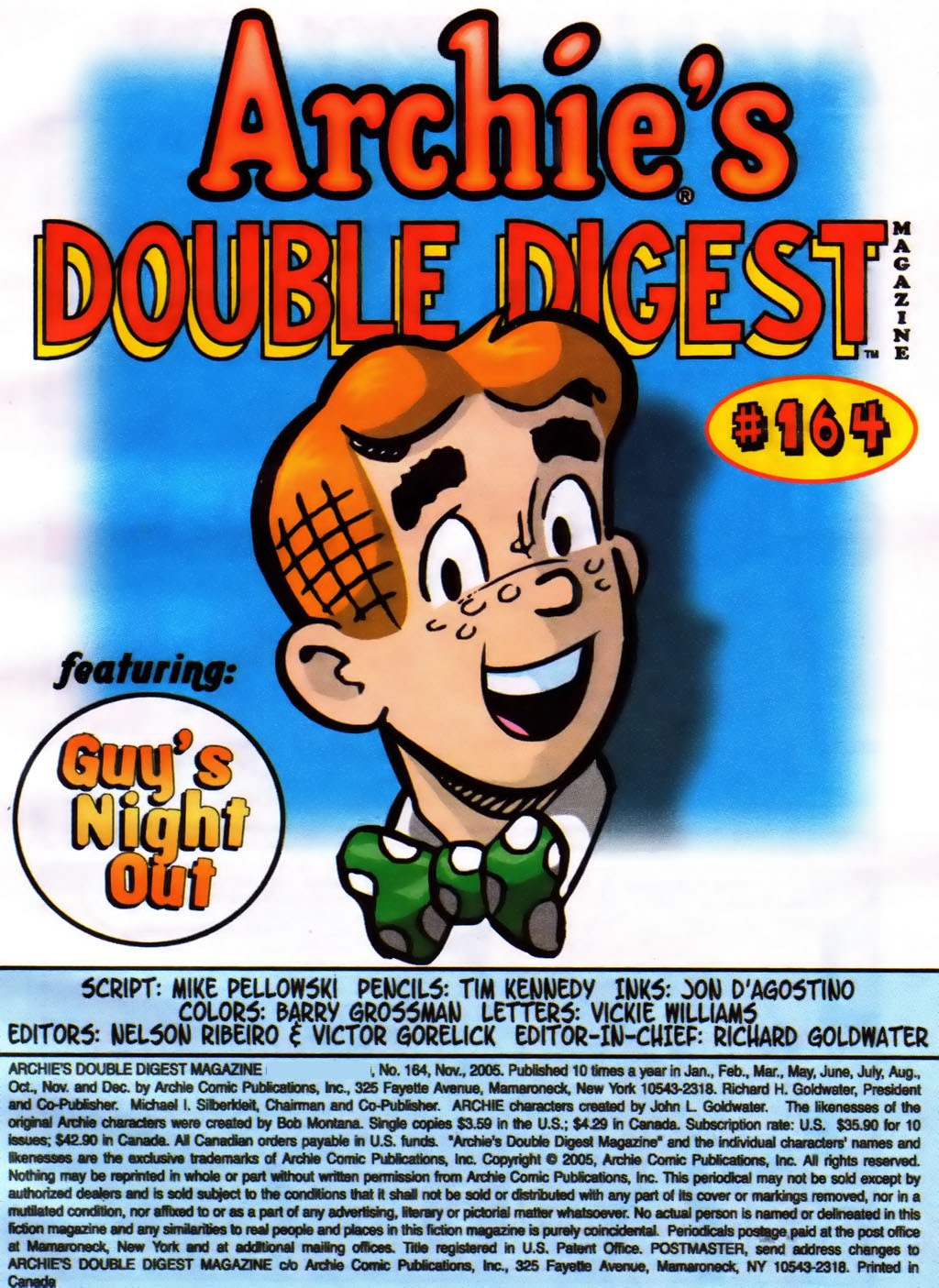 Read online Archie's Double Digest Magazine comic -  Issue #164 - 2