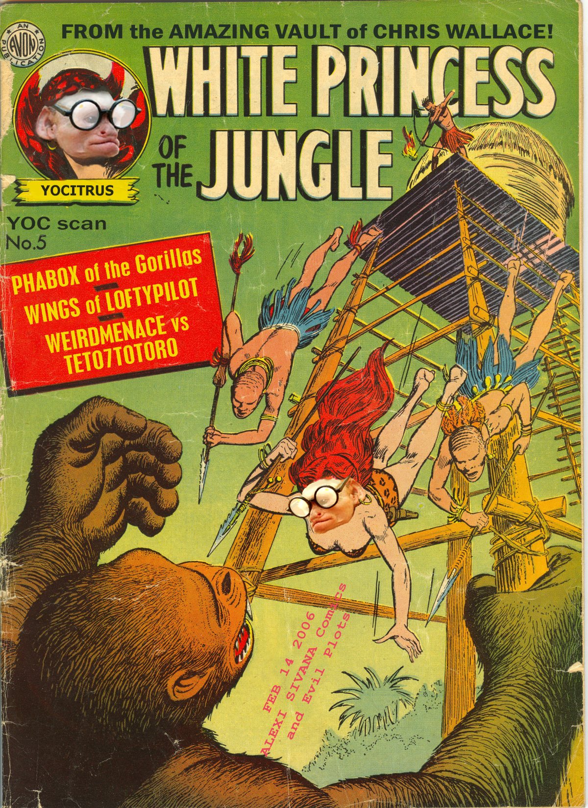 Read online Taanda White Princess of the Jungle comic -  Issue #5 - 1