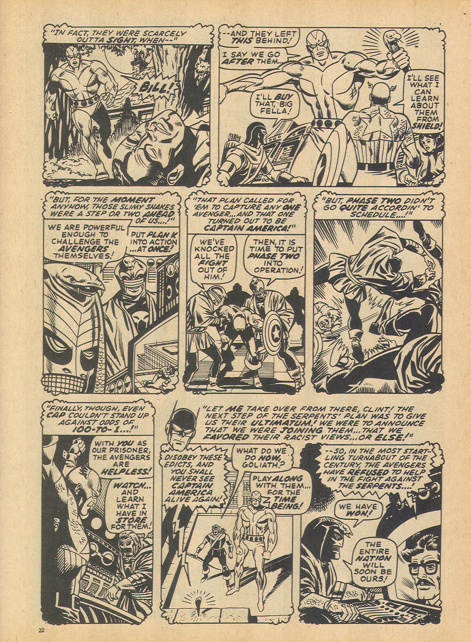 Read online The Avengers (1973) comic -  Issue #110 - 22