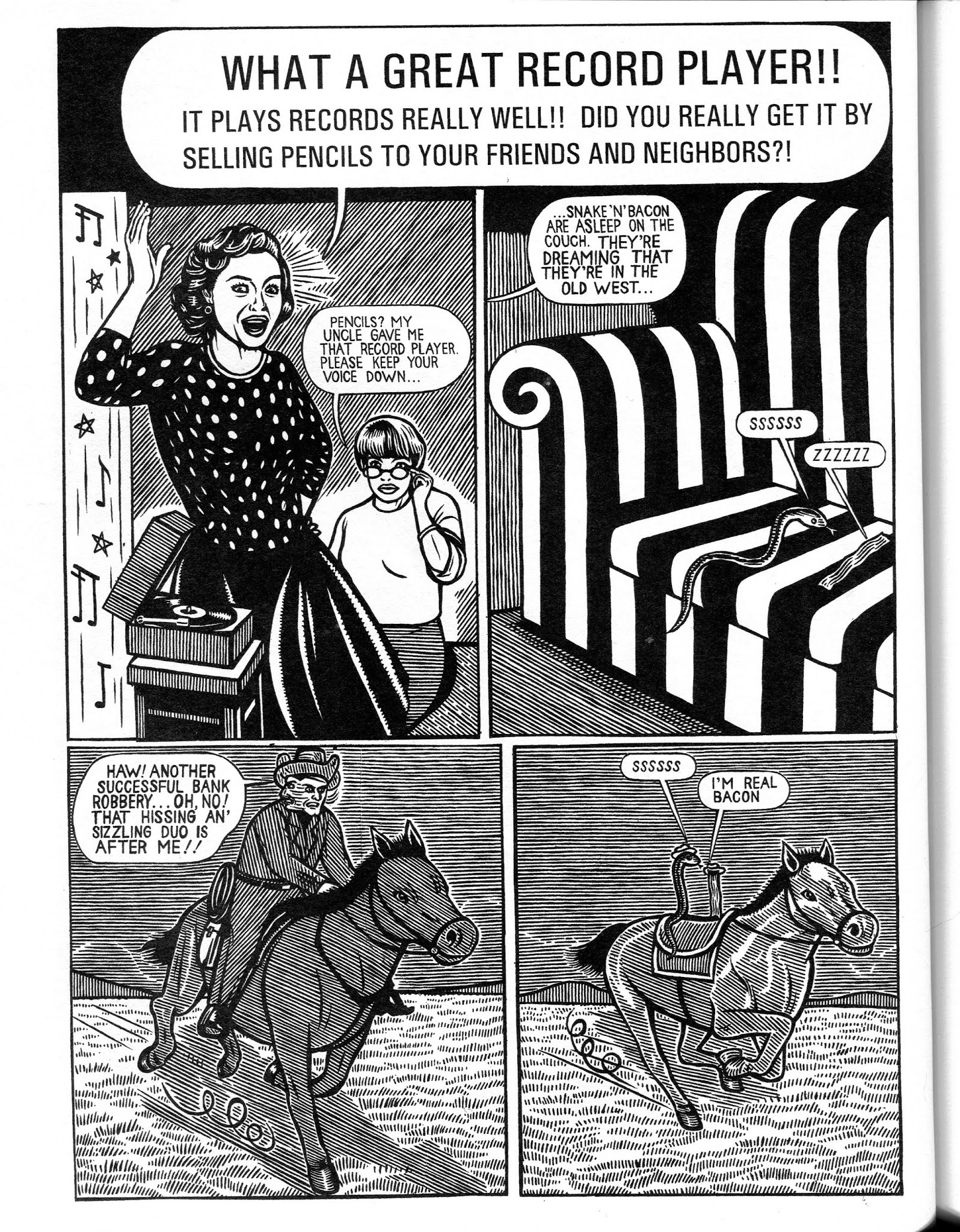 Read online Snake 'N' Bacon's Cartoon Cabaret comic -  Issue # TPB - 79