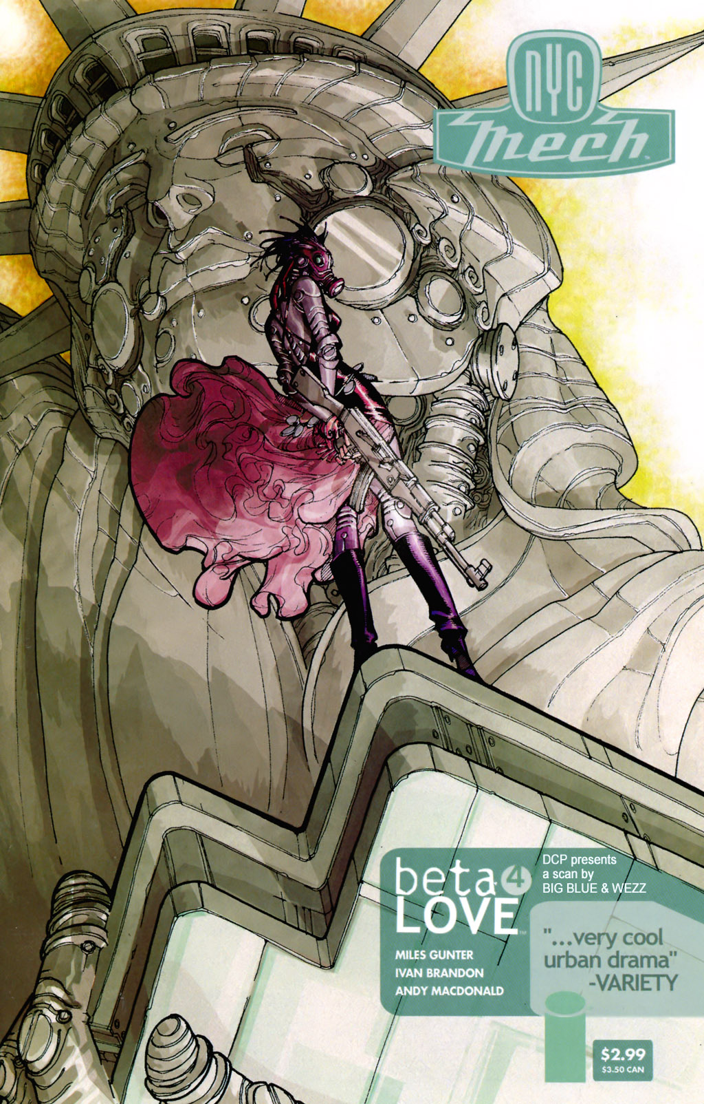 Read online NYC Mech: beta LOVE comic -  Issue #4 - 1