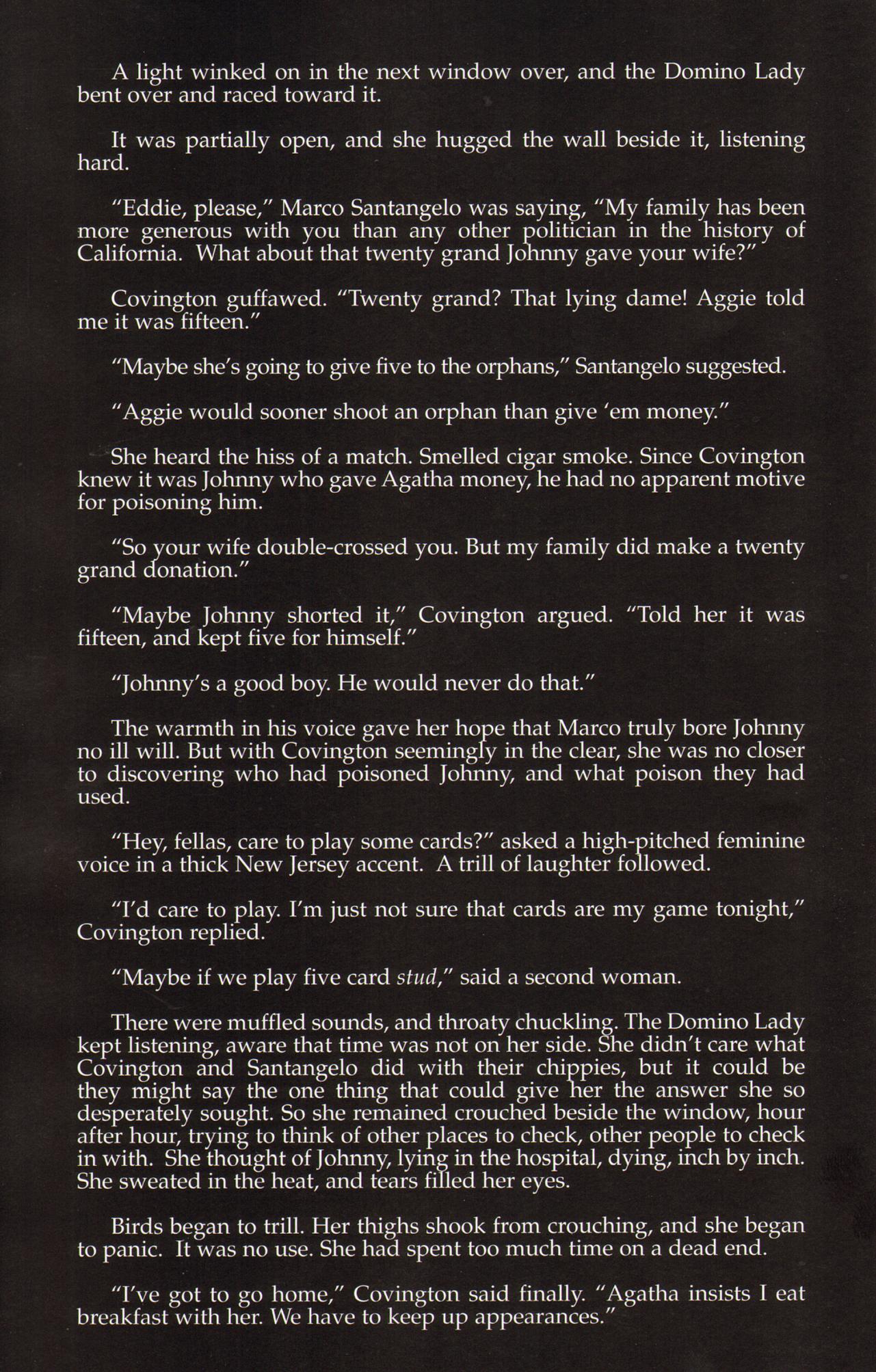 Read online Domino Lady Noir comic -  Issue # Full - 16