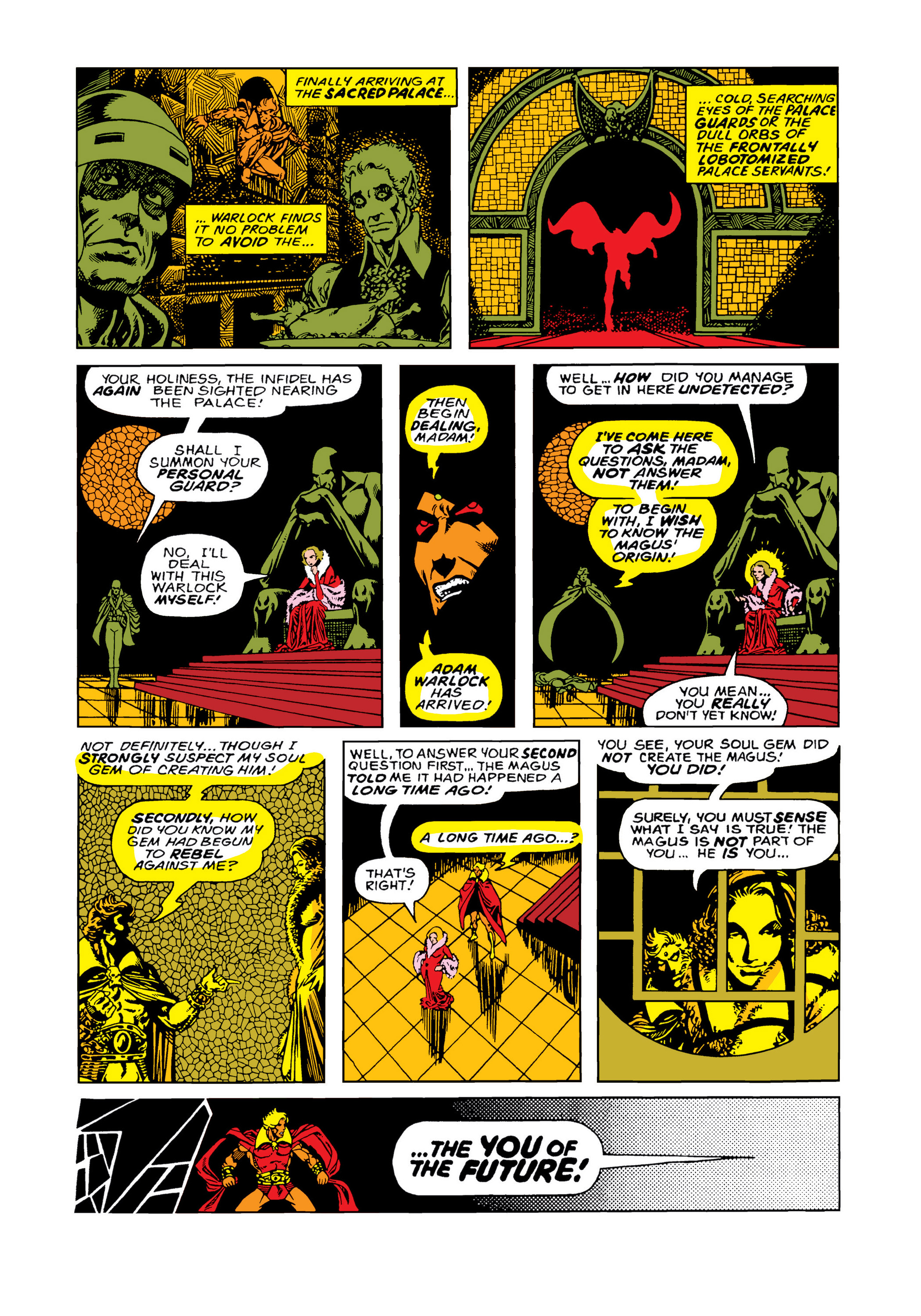 Read online Marvel Masterworks: Warlock comic -  Issue # TPB 2 (Part 1) - 56