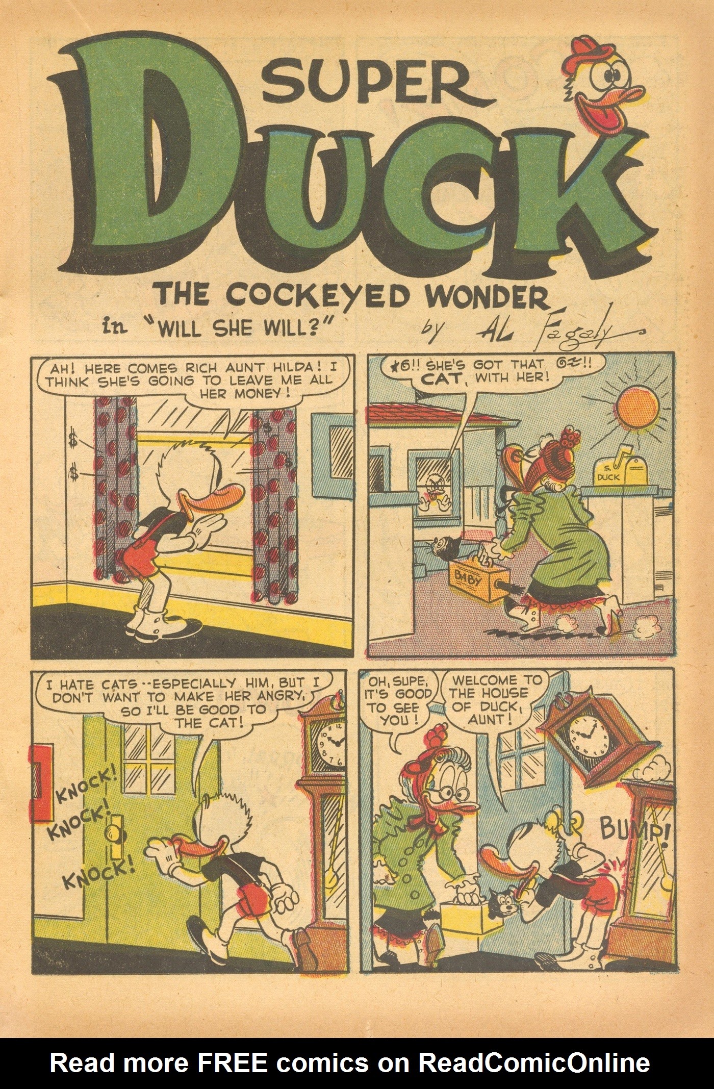 Read online Super Duck Comics comic -  Issue #21 - 25