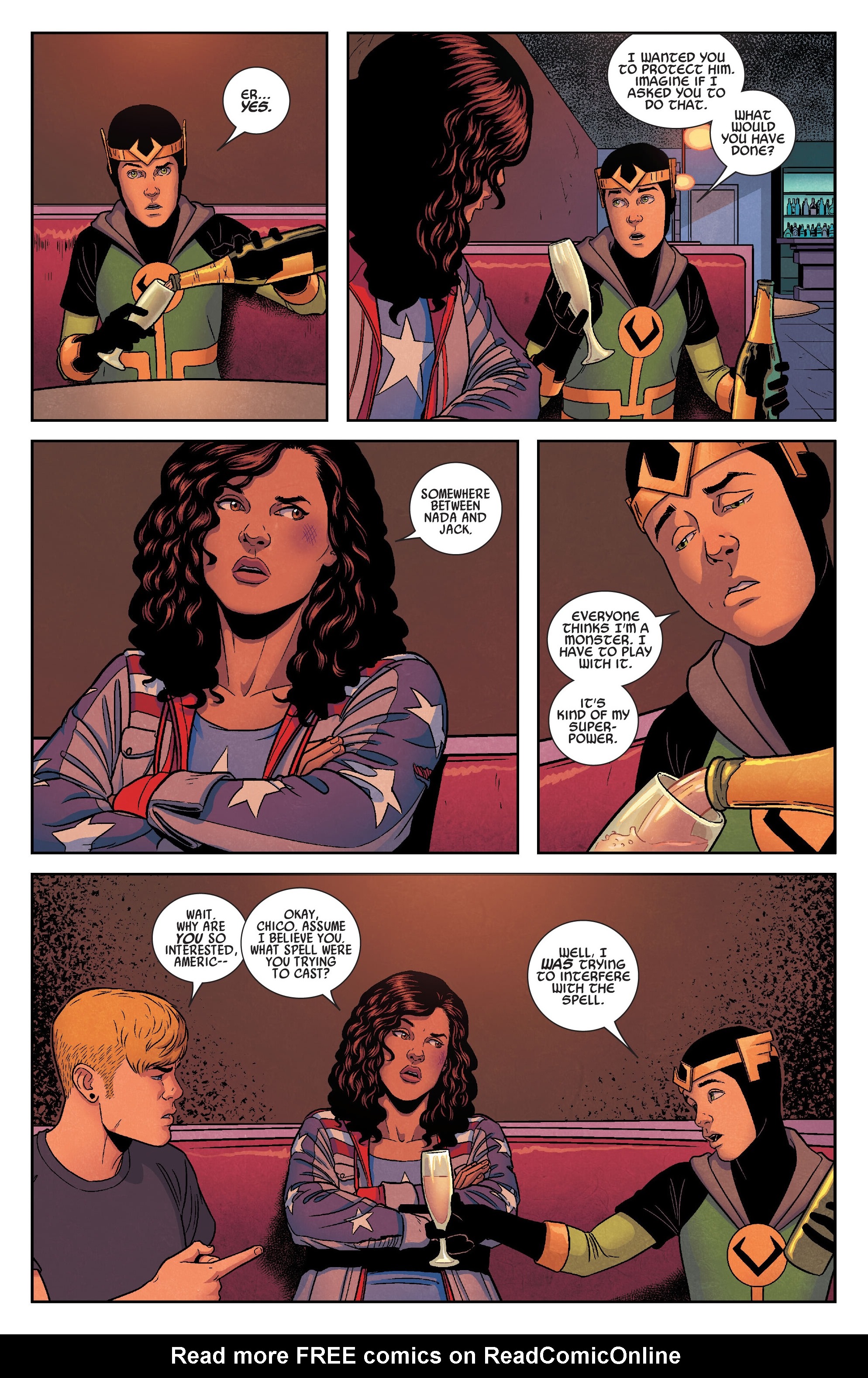 Read online Marvel-Verse: America Chavez comic -  Issue # TPB - 29