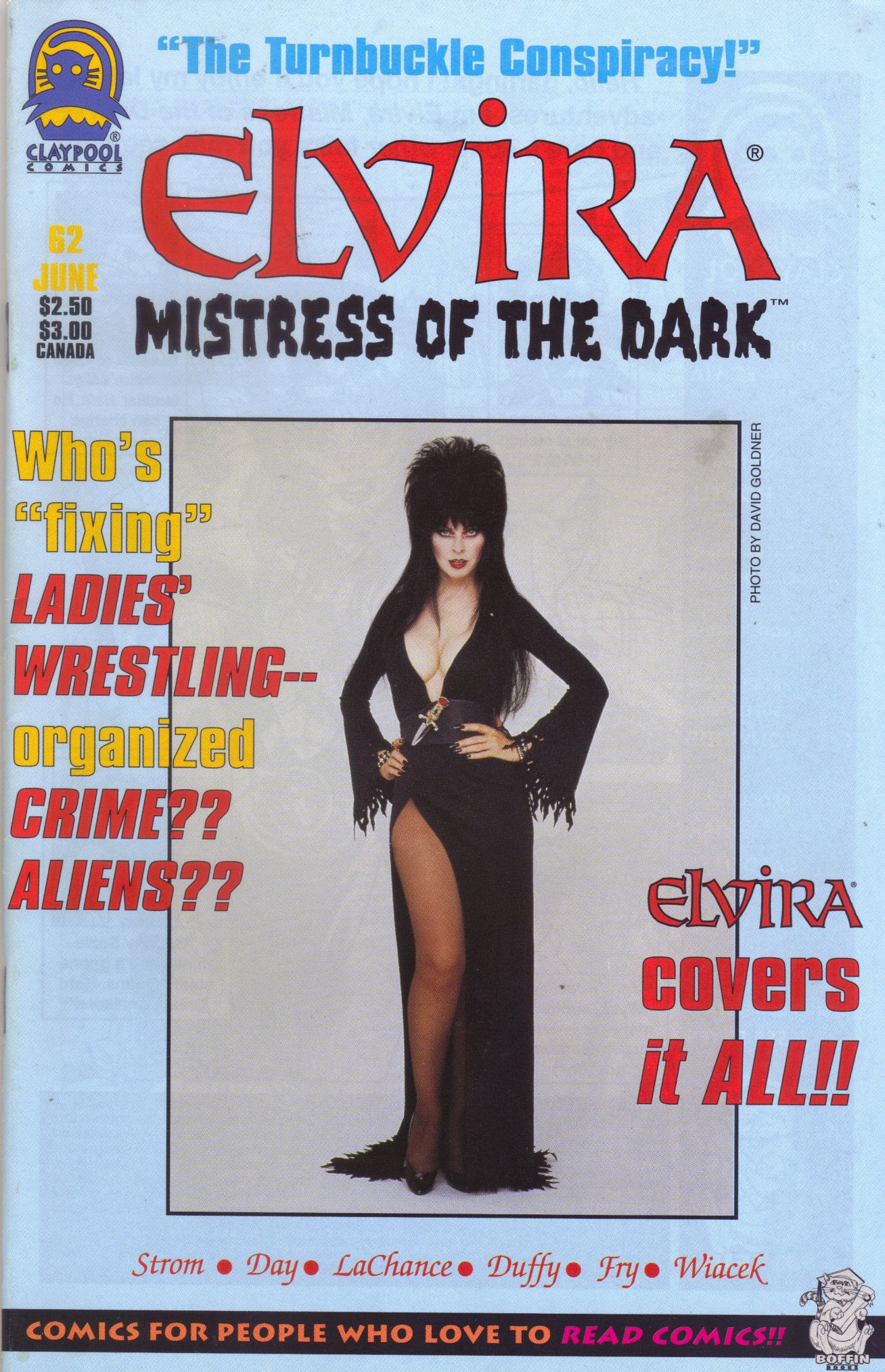 Read online Elvira, Mistress of the Dark comic -  Issue #62 - 1