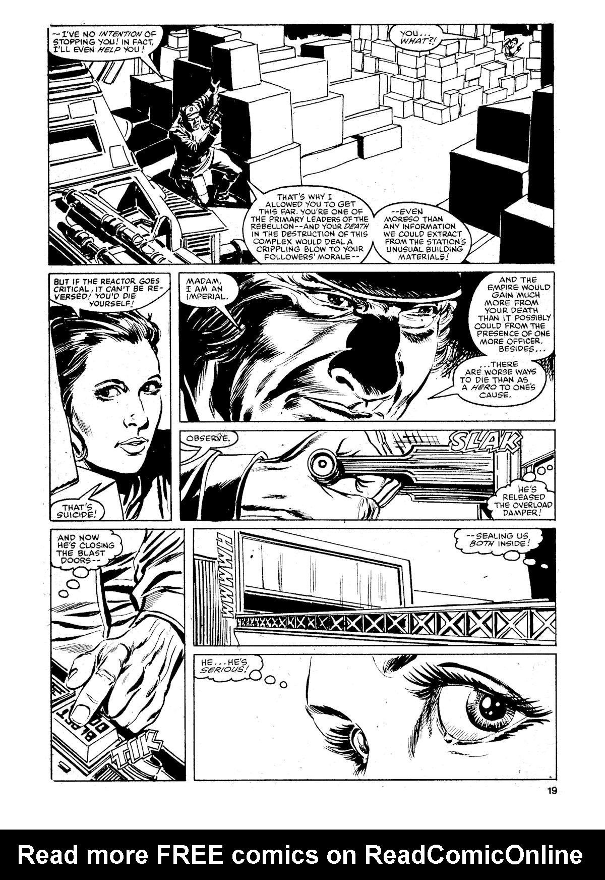 Read online Star Wars Weekly comic -  Issue #165 - 19