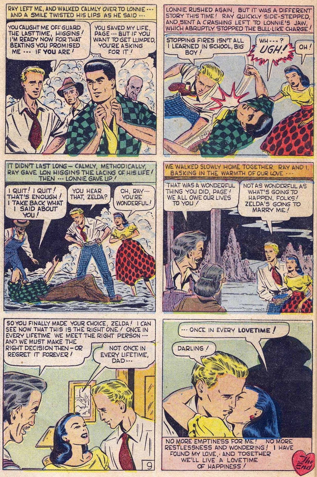 Read online Girl Comics (1949) comic -  Issue #3 - 10