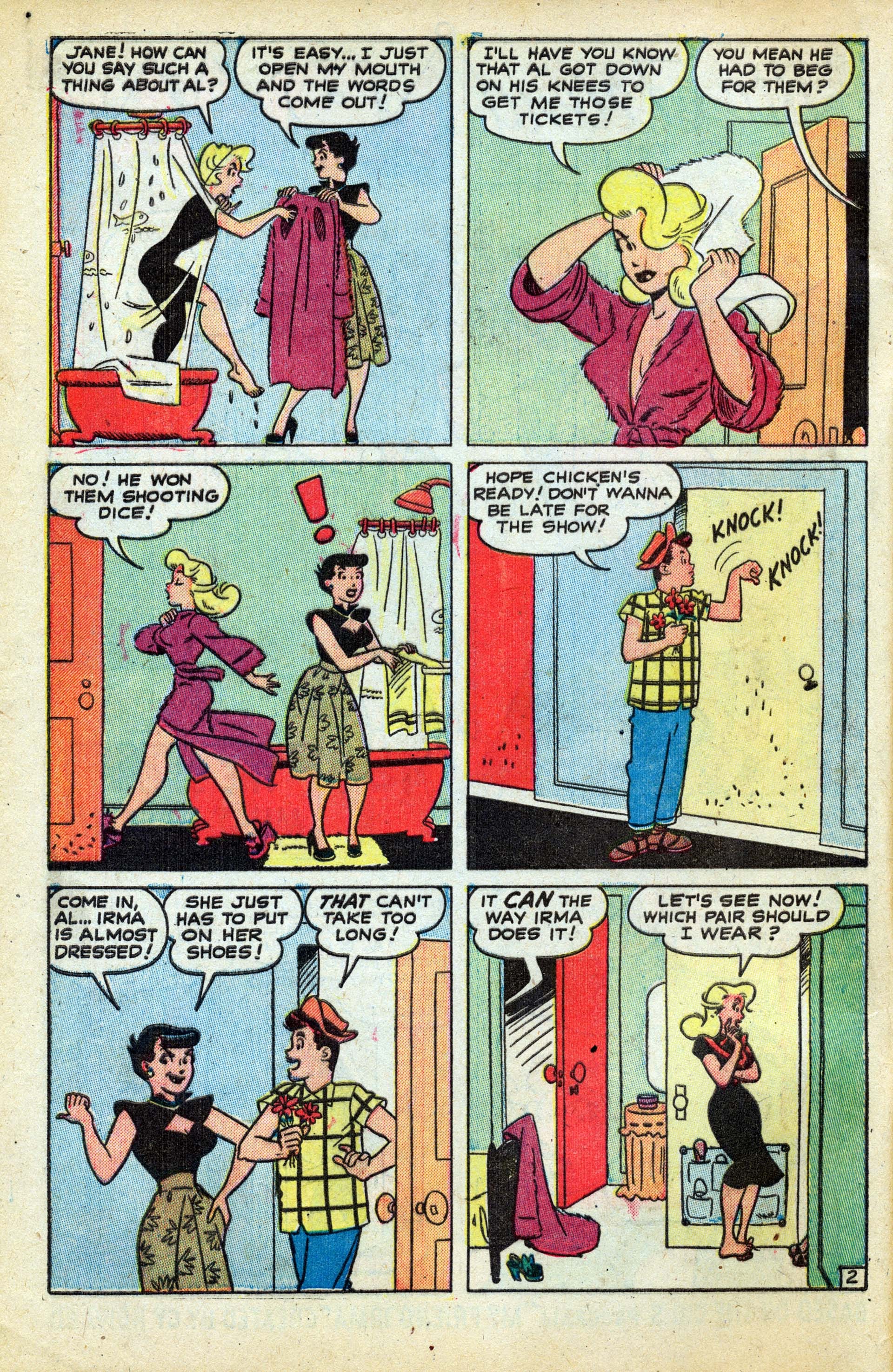 Read online My Friend Irma comic -  Issue #6 - 4