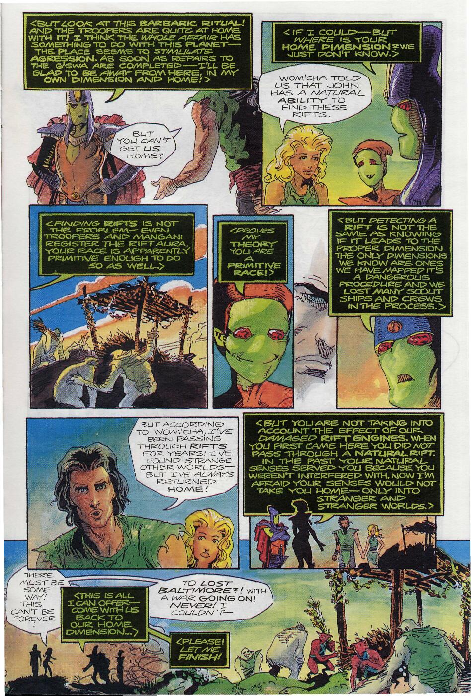 Read online Tarzan the Warrior comic -  Issue #4 - 23