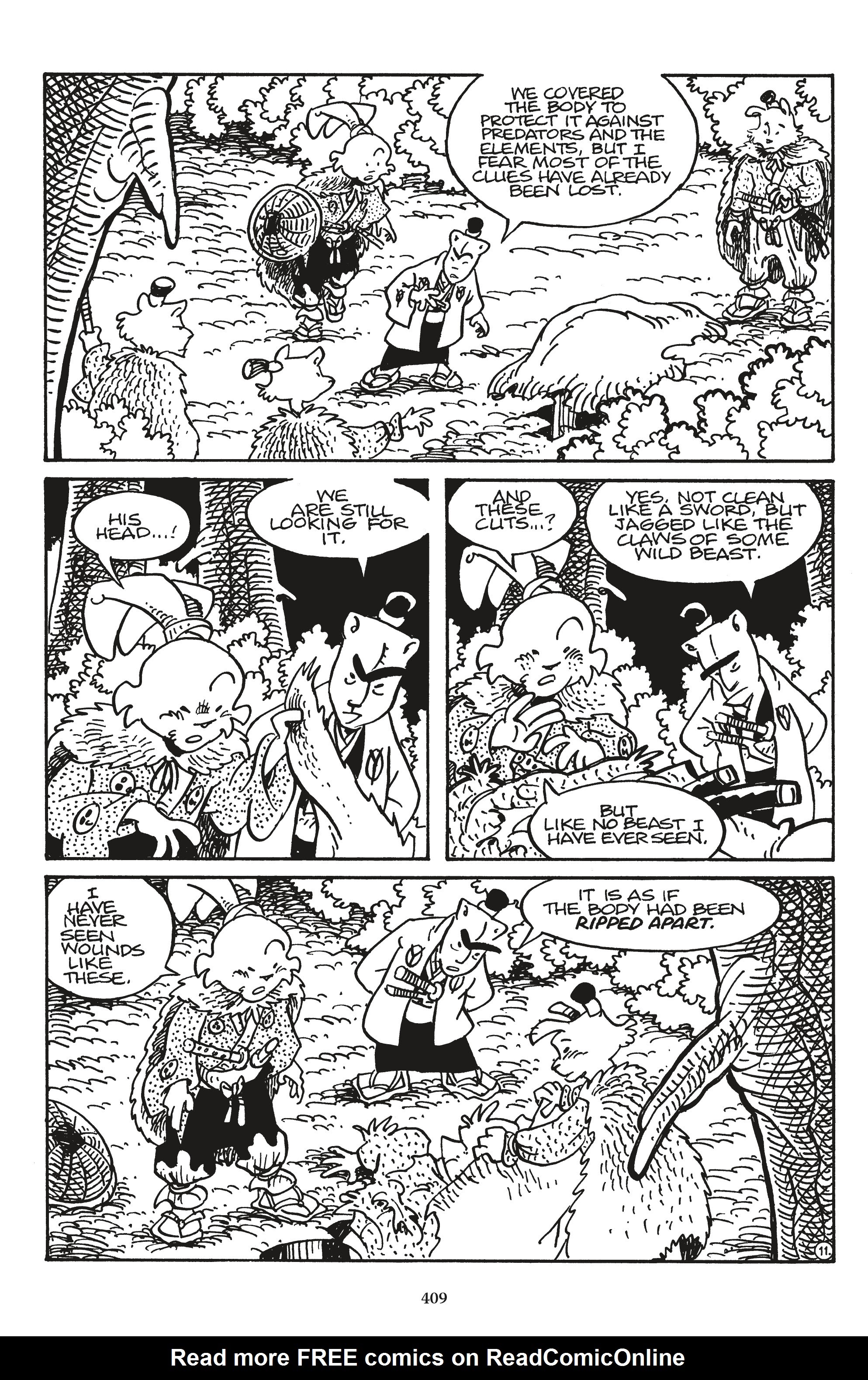Read online The Usagi Yojimbo Saga comic -  Issue # TPB 8 (Part 5) - 7