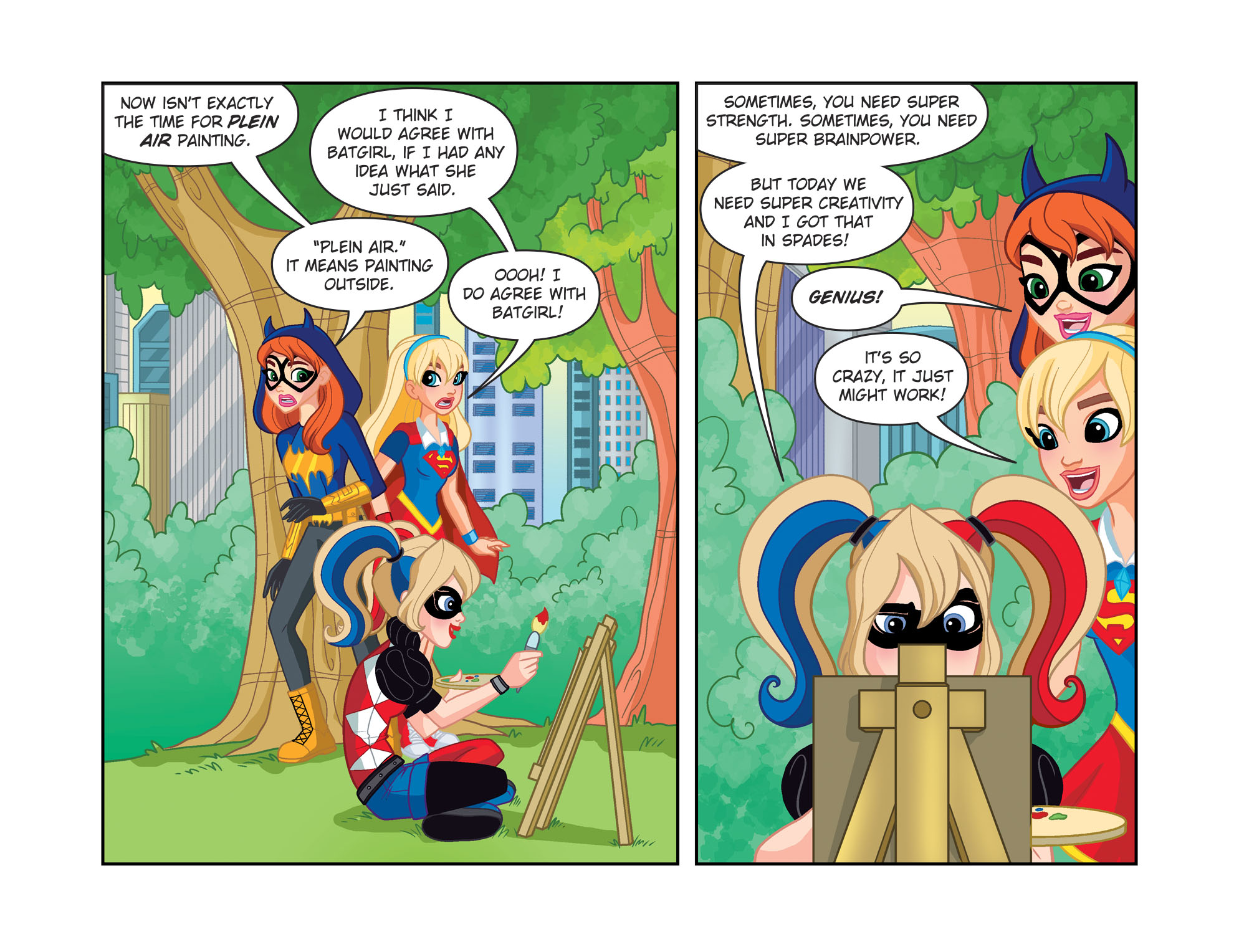 Read online DC Super Hero Girls: Out of the Bottle comic -  Issue #11 - 8