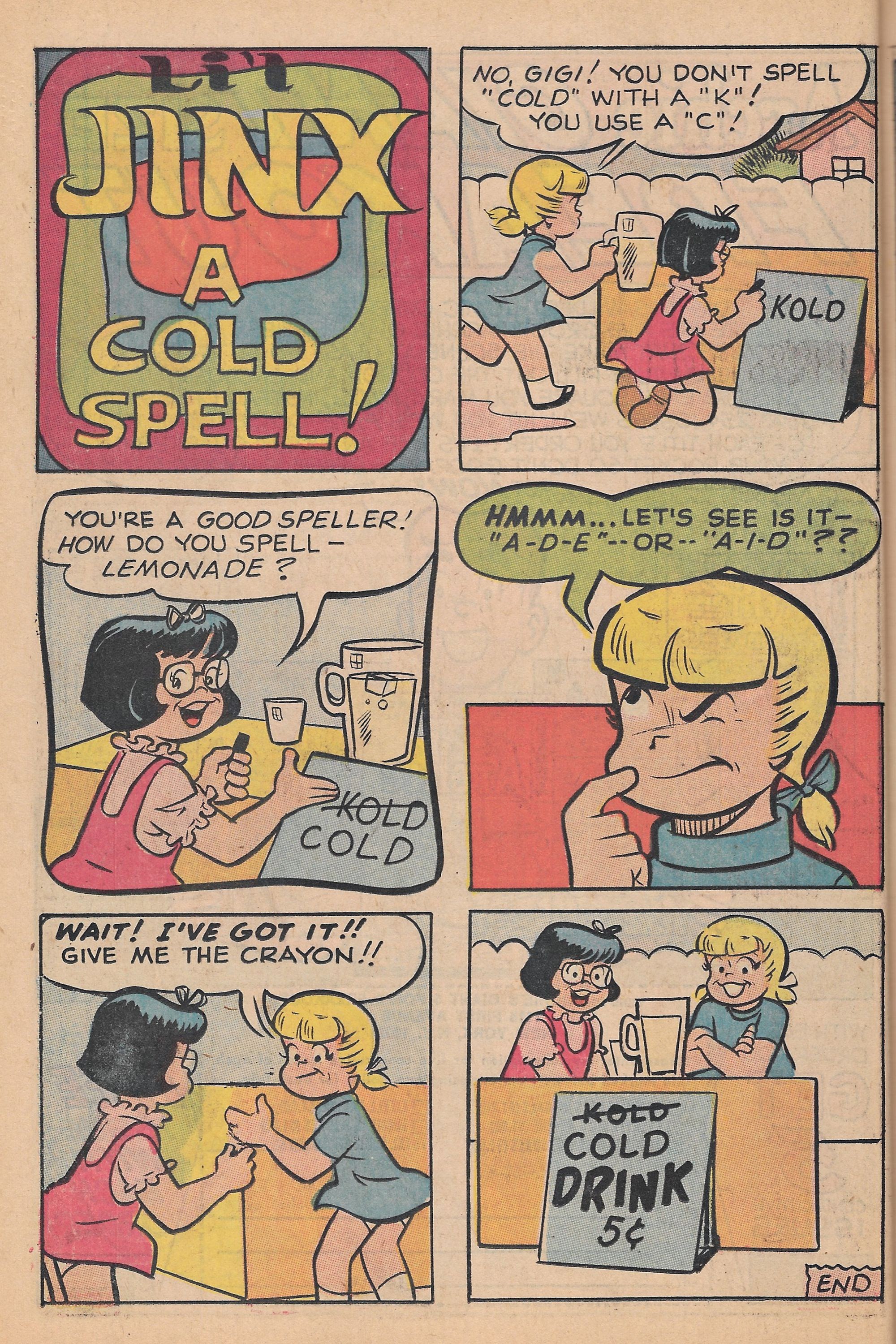 Read online Reggie's Wise Guy Jokes comic -  Issue #15 - 50